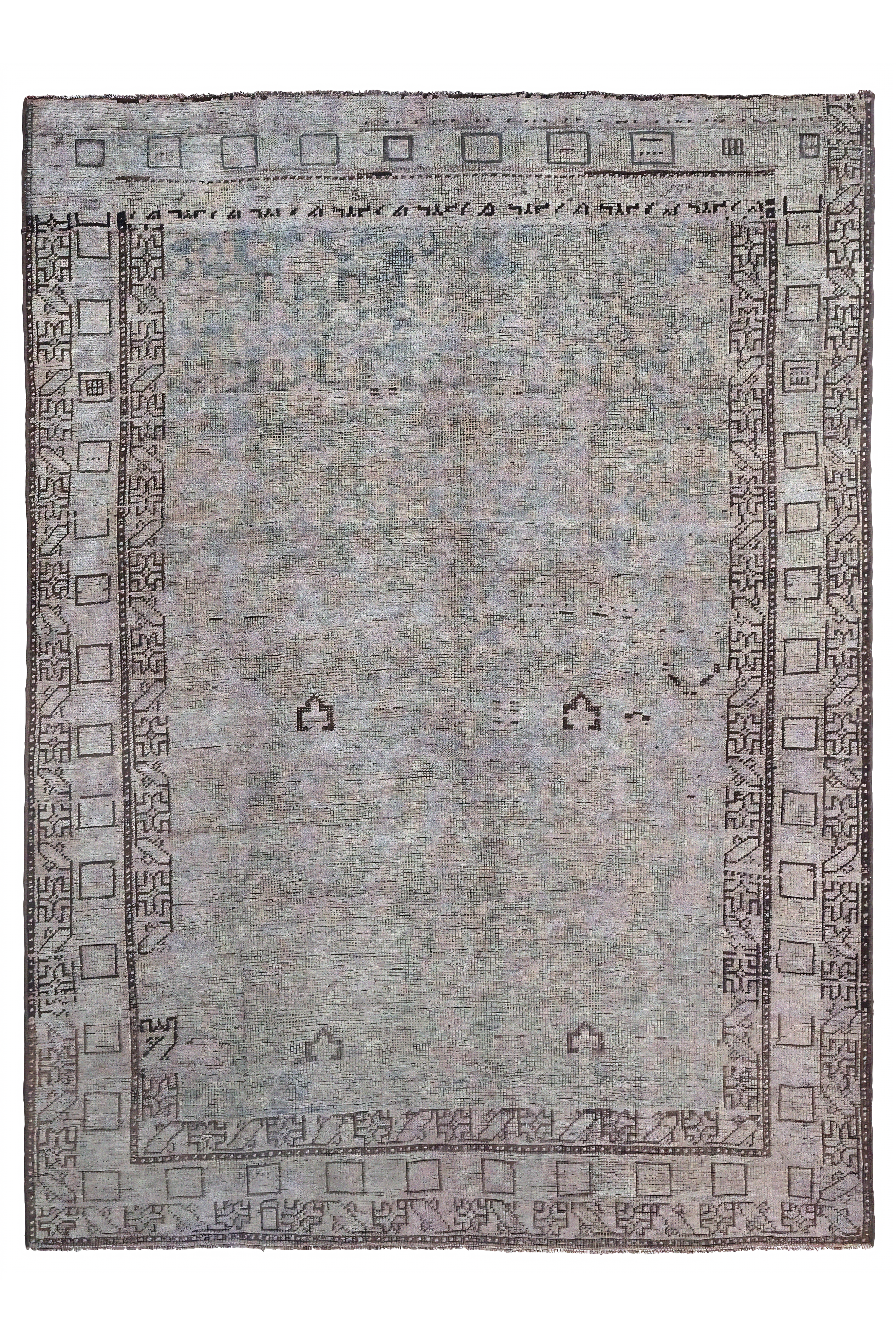 Antique Persian Bijar Traditional Rug 97600