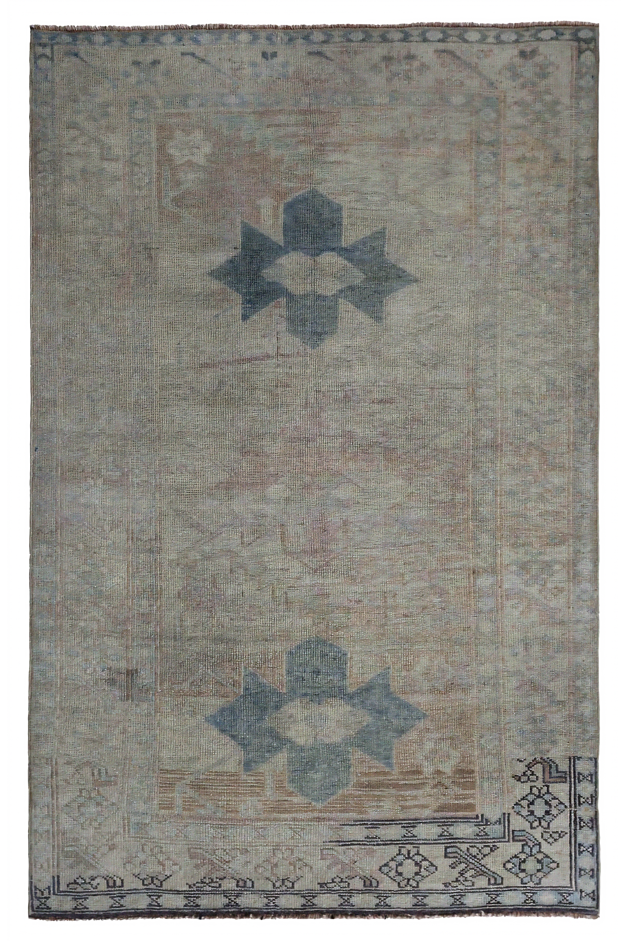 Antique Persian Malayer Transitional Rug 97604