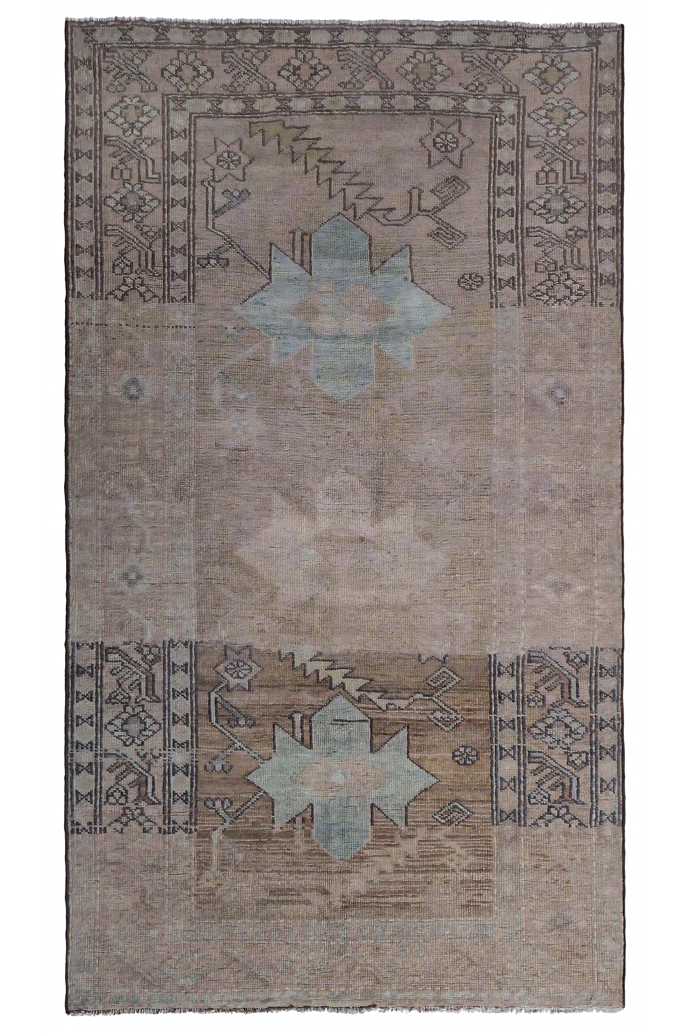 Antique Persian Azarbaijan Transitional Rug 97605