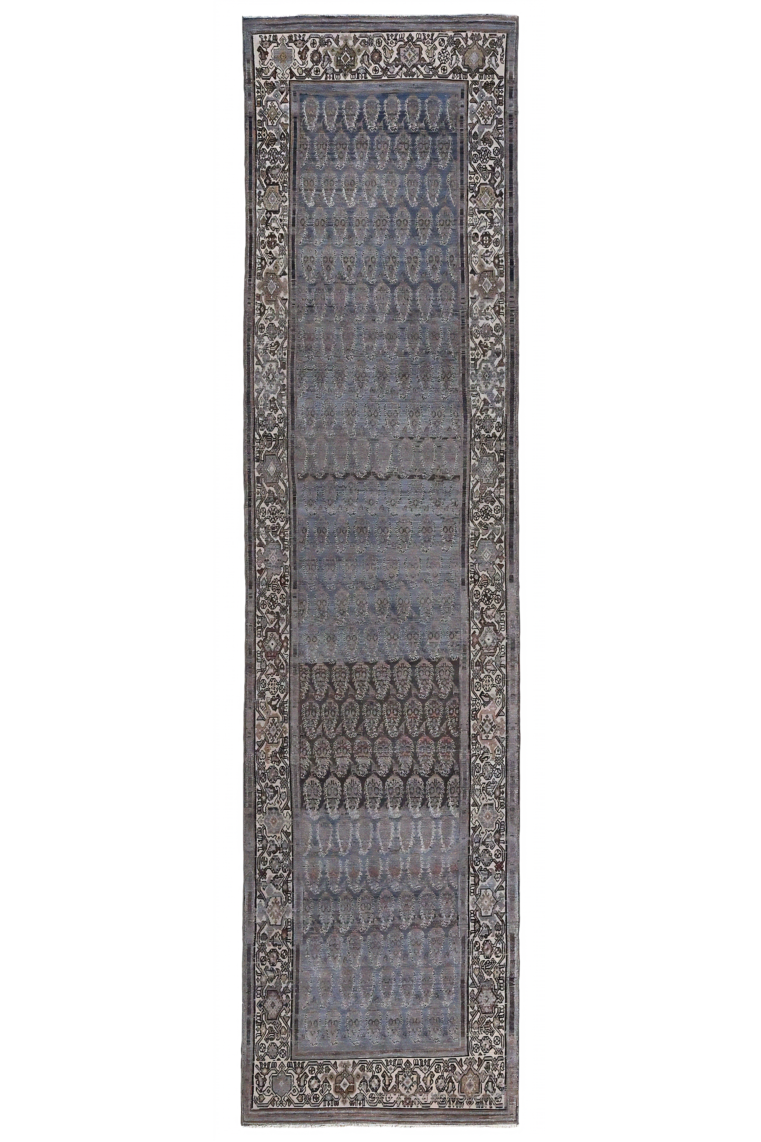 Antique Persian Malayer Traditional Rug 97608