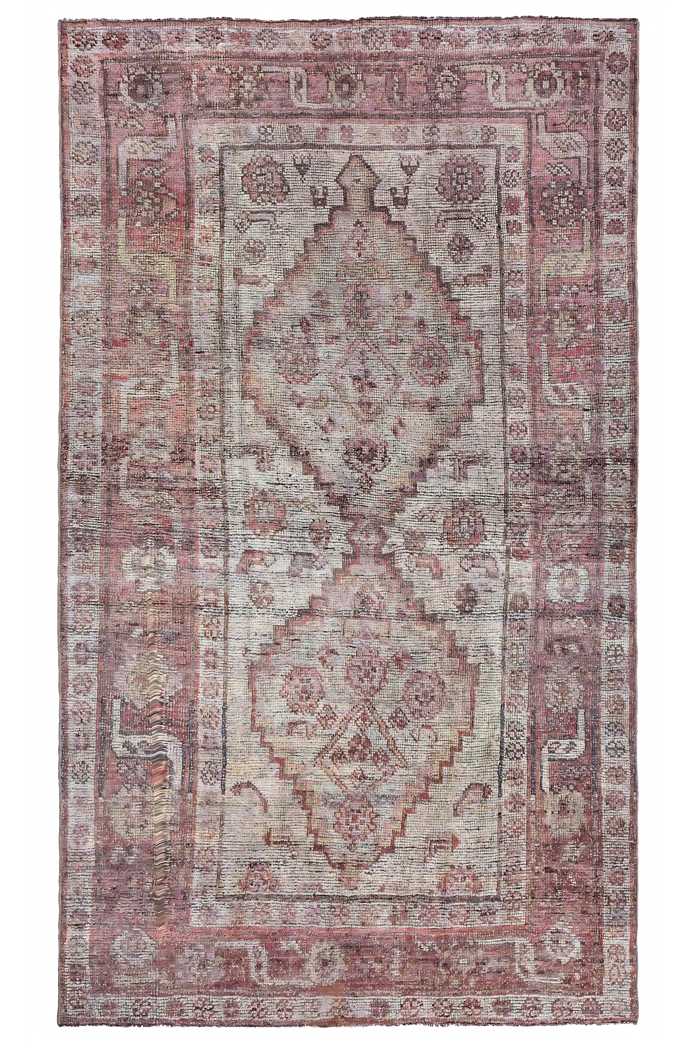 Antique Persian Azarbaijan Traditional Rug 97609