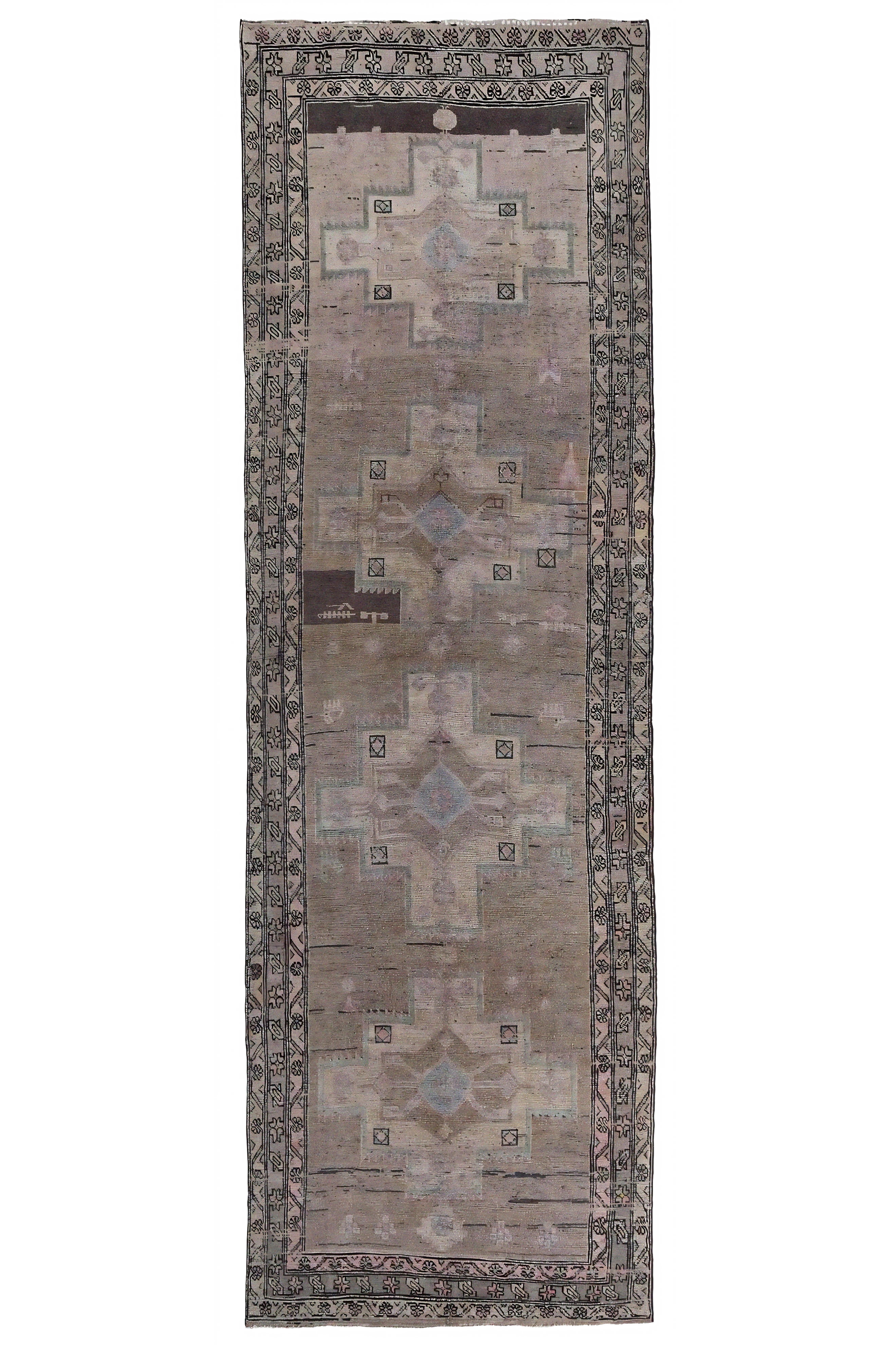 Antique Persian Azarbaijan Traditional Rug 97613