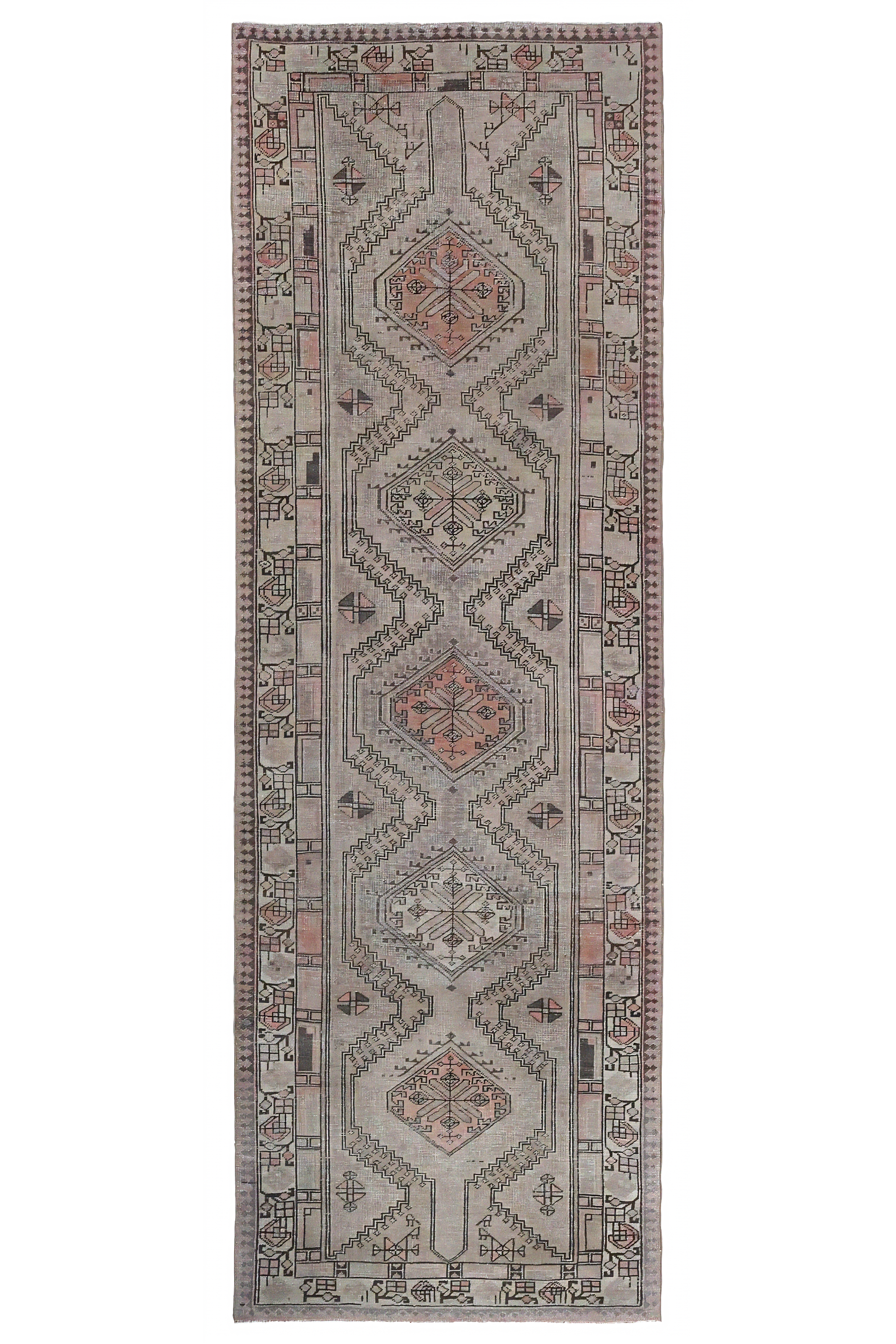 Antique Persian Azarbaijan Traditional Rug 97616