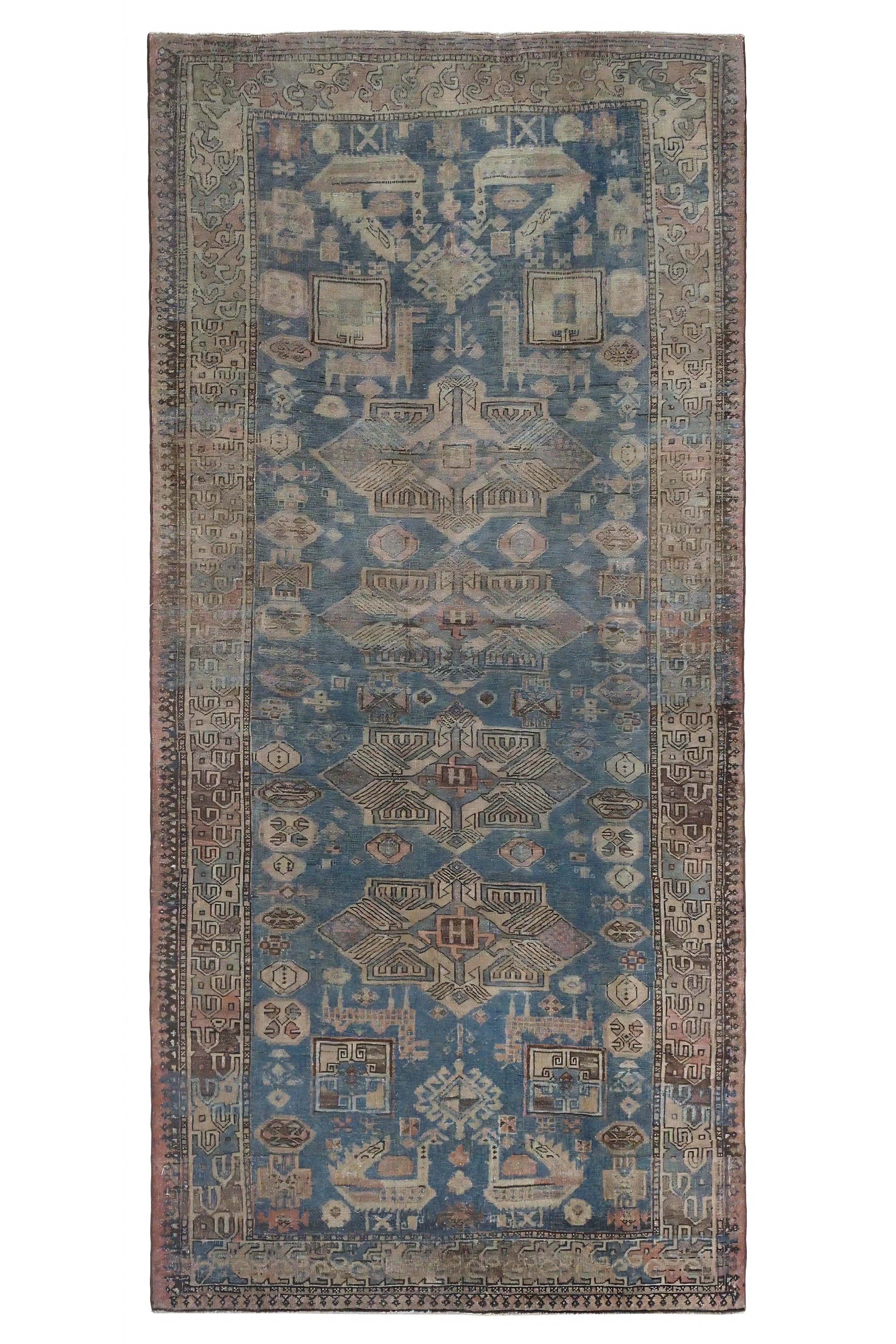 Antique Persian Azarbaijan Traditional Rug 97618
