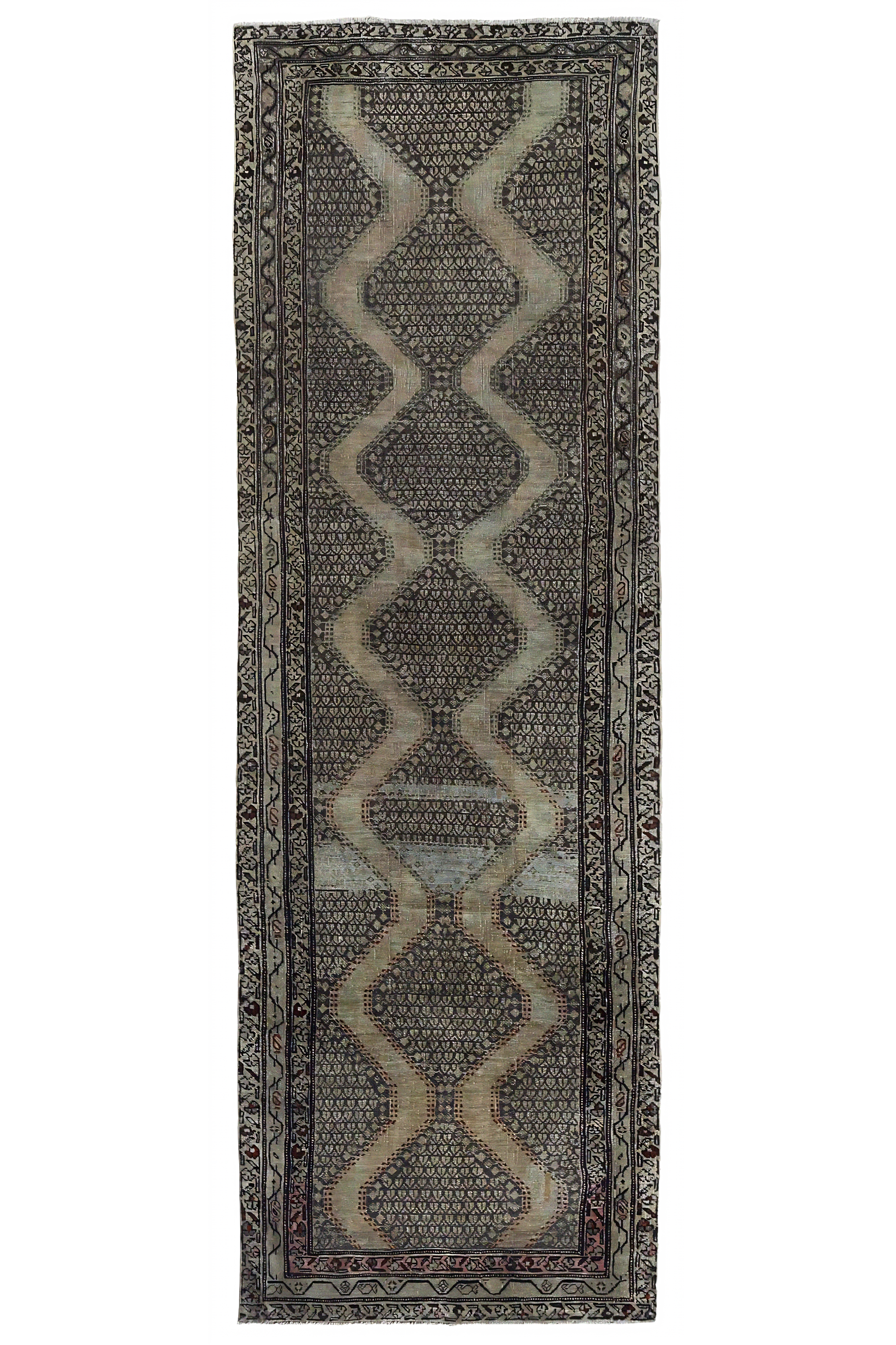 Antique Persian Azarbaijan Traditional Rug 97621