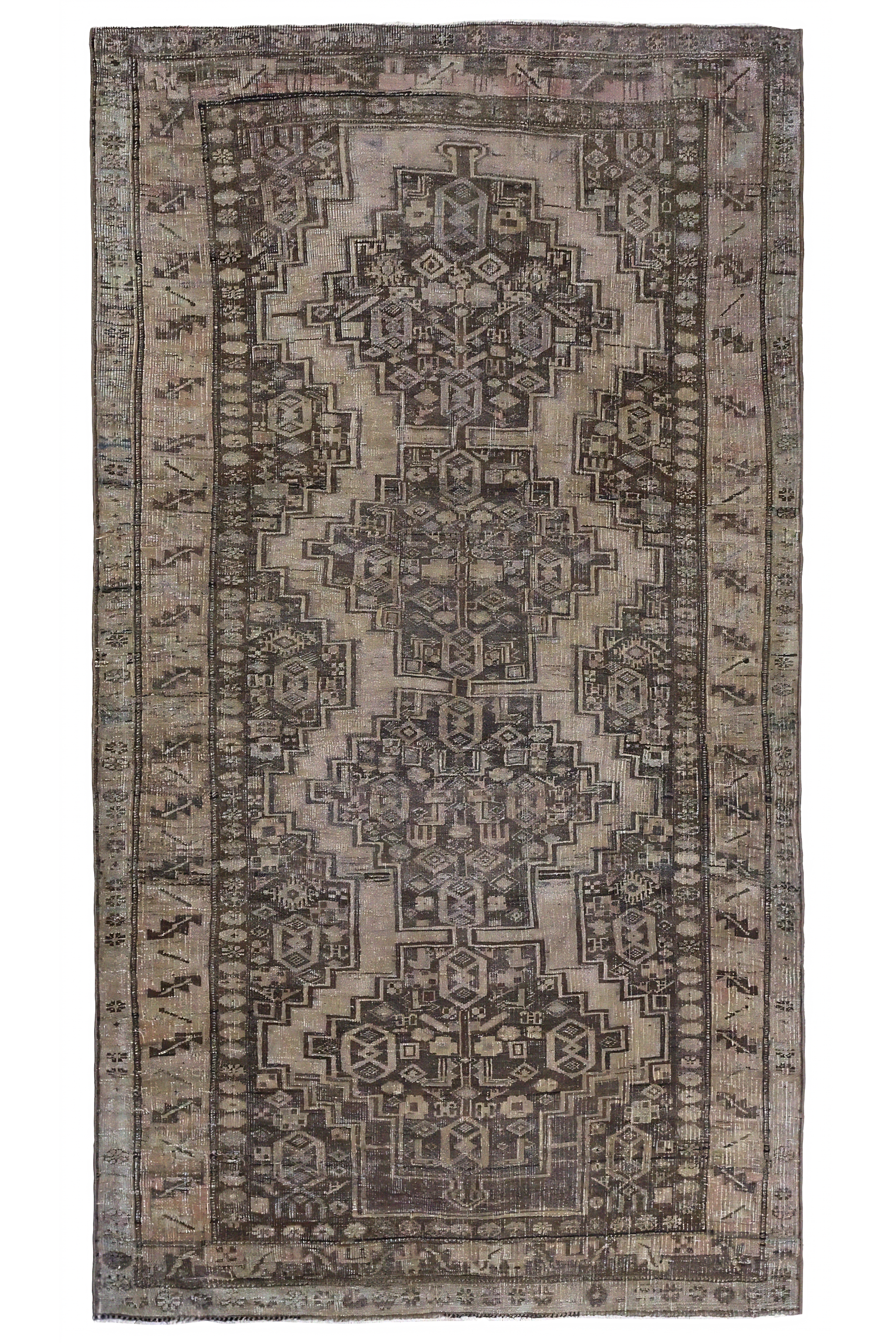 Antique Persian Bijar Traditional Rug 97623