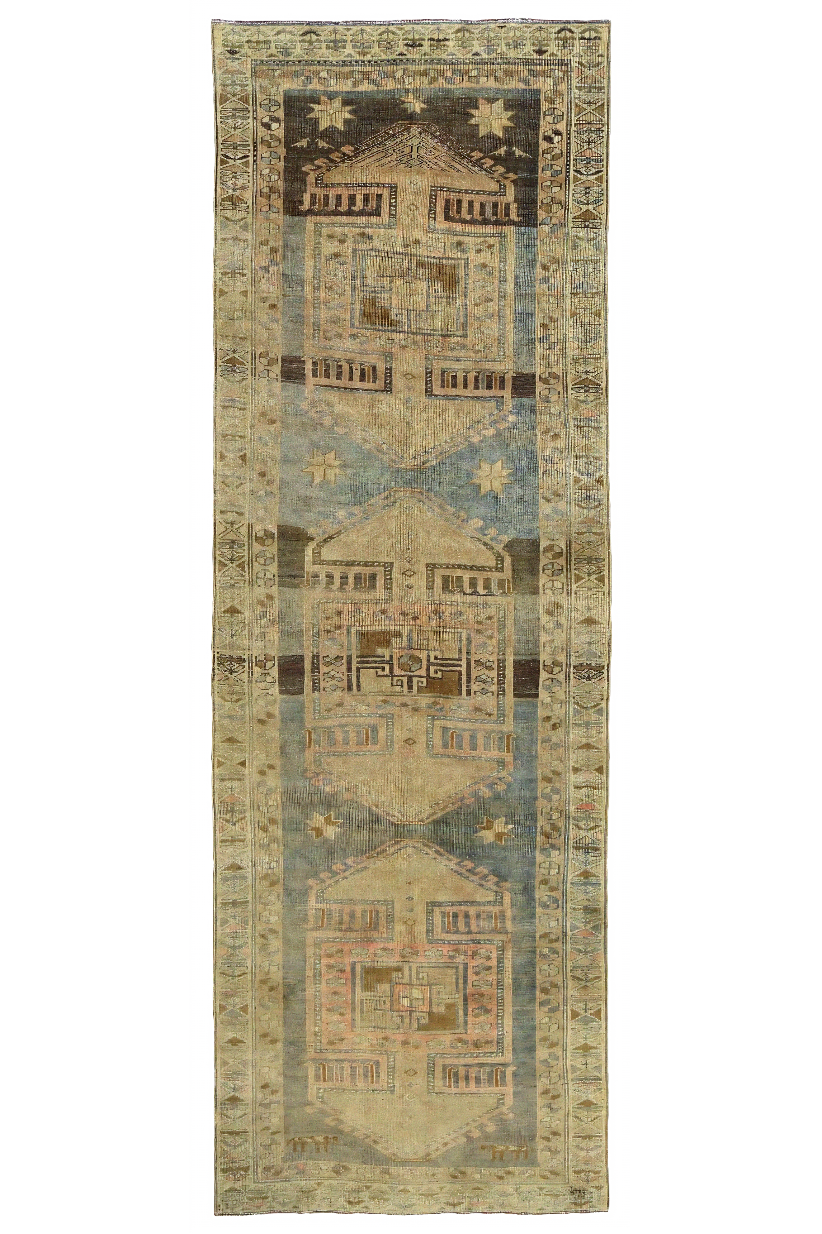Antique Persian Azarbaijan Traditional Rug 97639