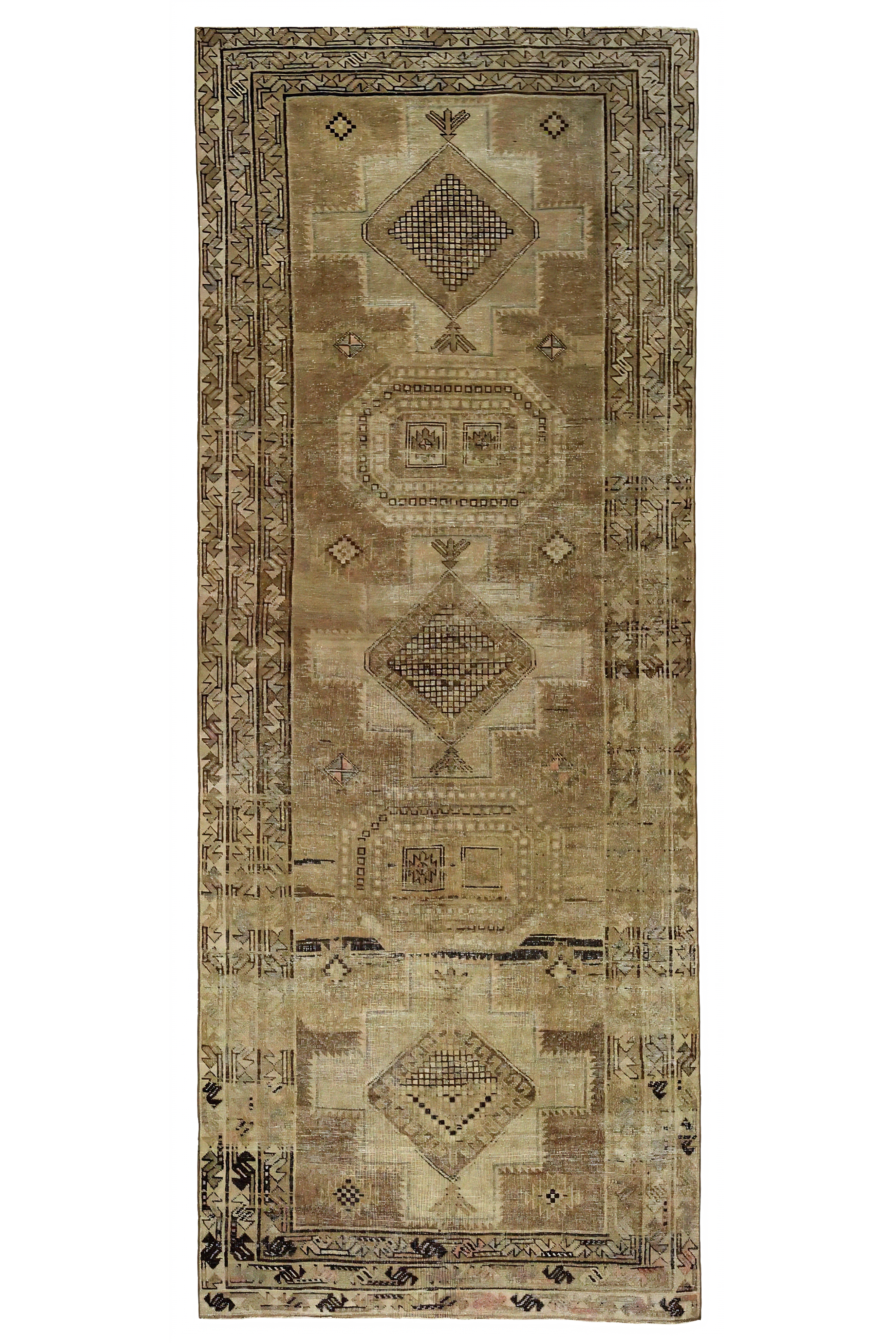 Antique Persian Azarbaijan Traditional Rug 97641