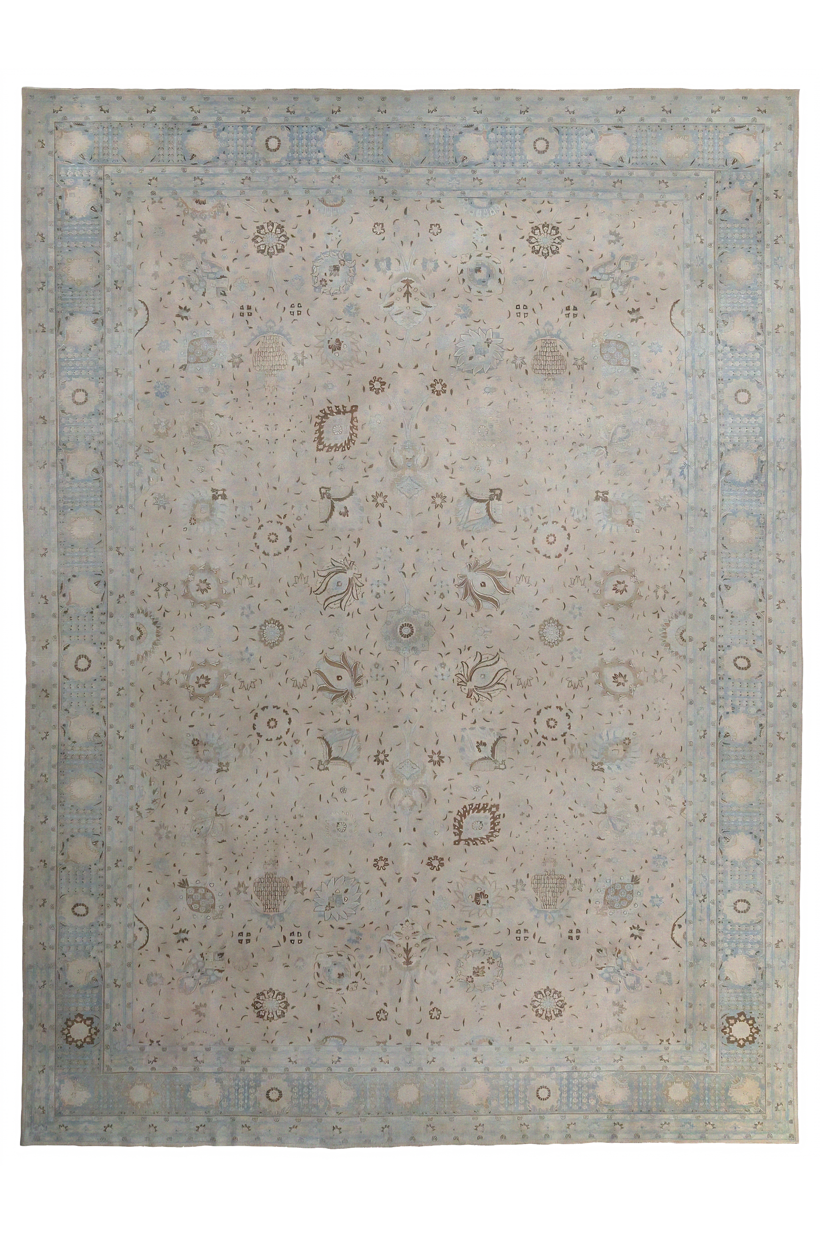 Antique Persian Traditional Rug 97642