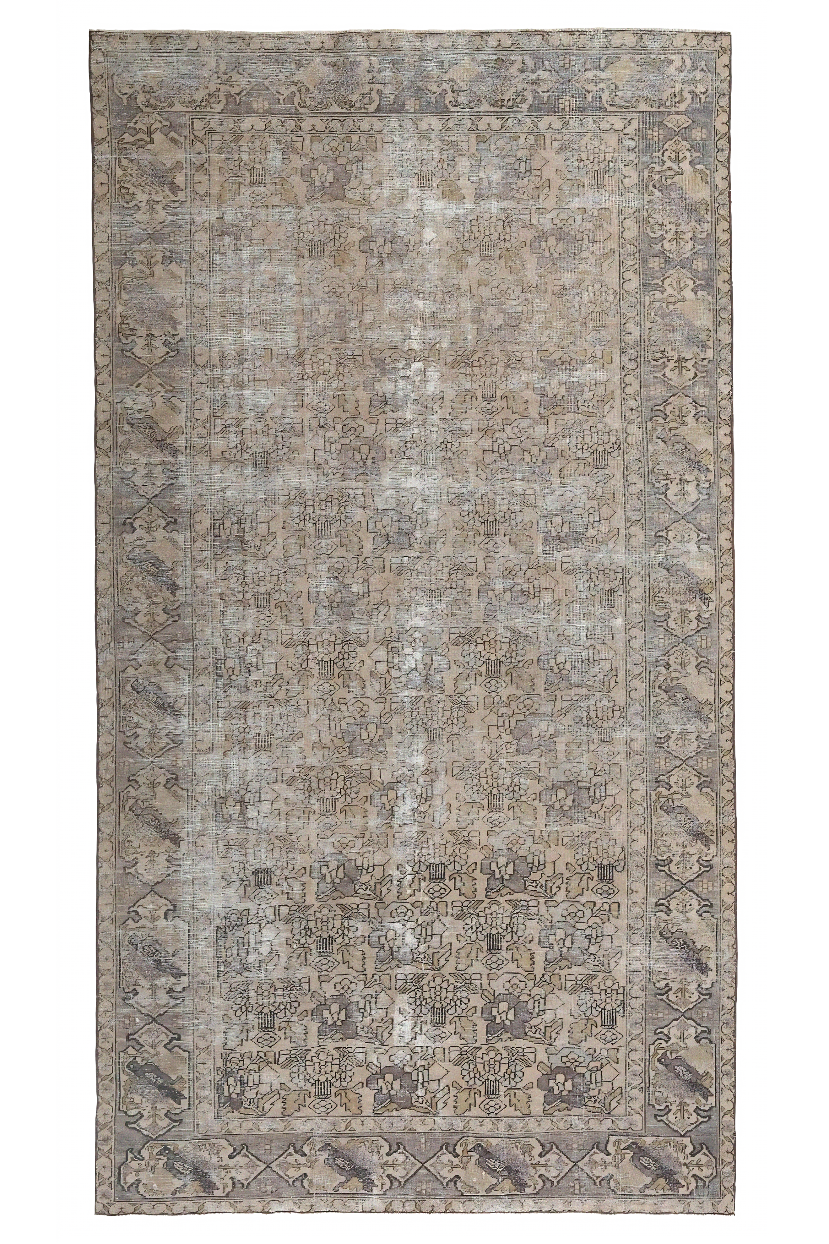 Antique Persian Bakhtiar Traditional Rug 97650