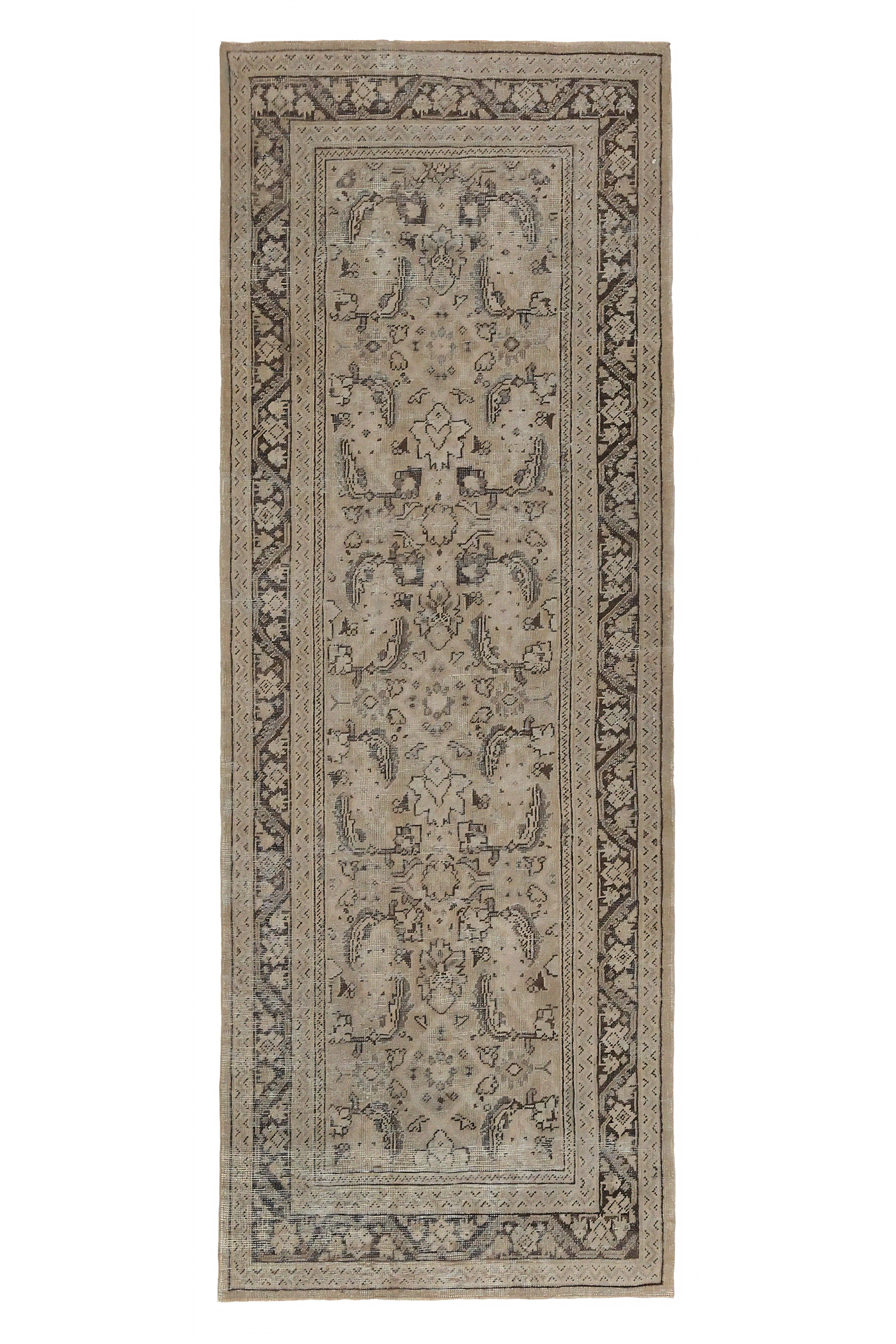 Antique Persian Mahal Traditional Rug 97664
