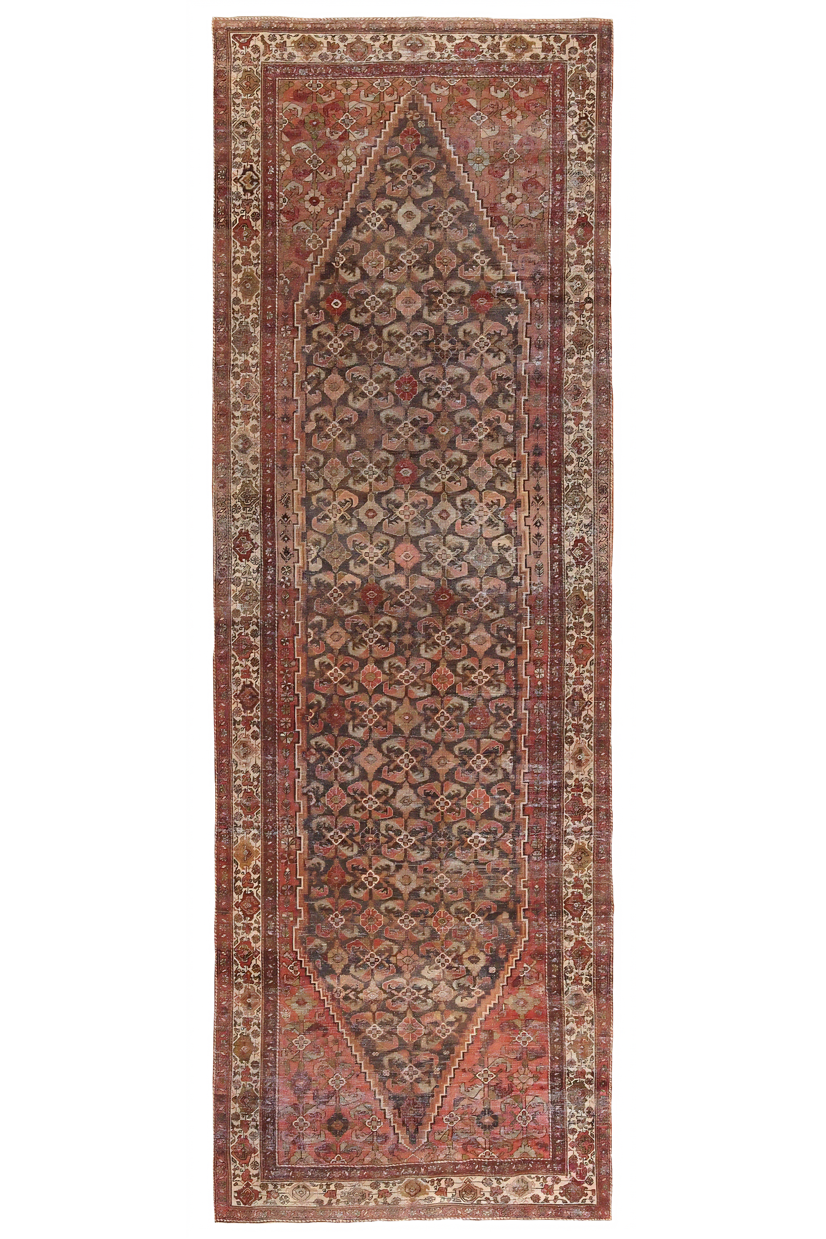 Antique Persian Bijar Traditional Rug 97670