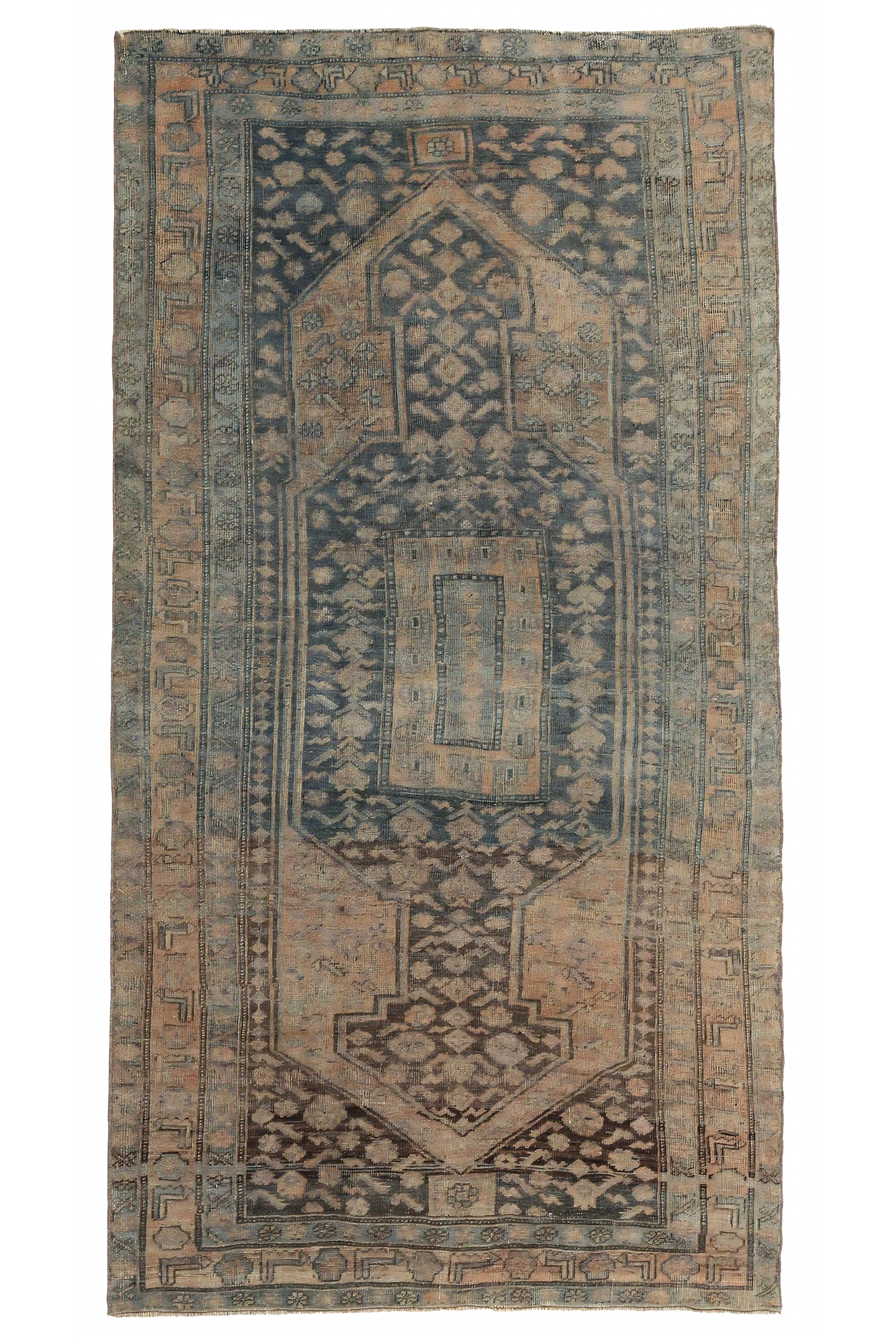 Antique Persian Bijar Traditional Rug 97673