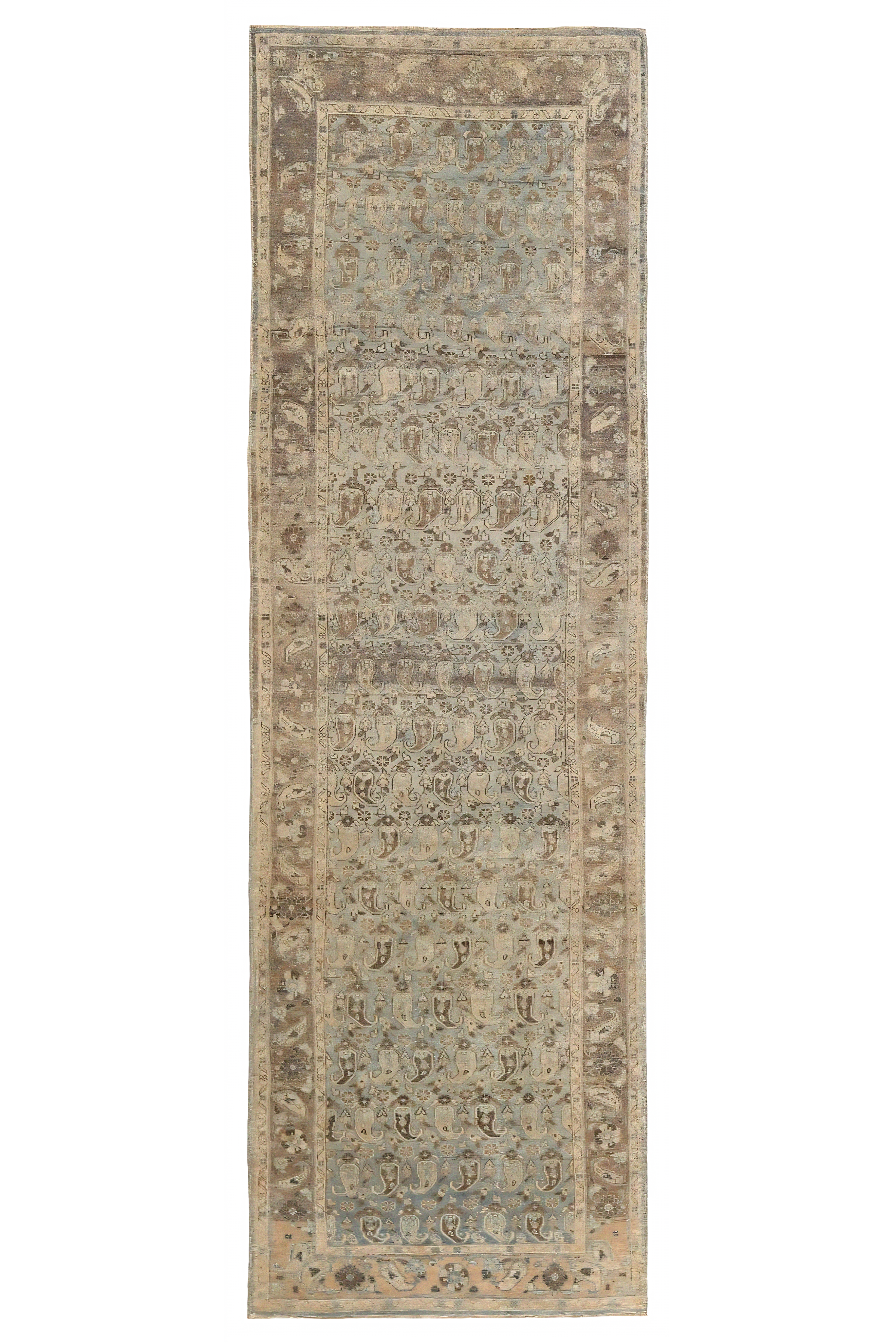 Antique Persian Malayer Traditional Rug 97686