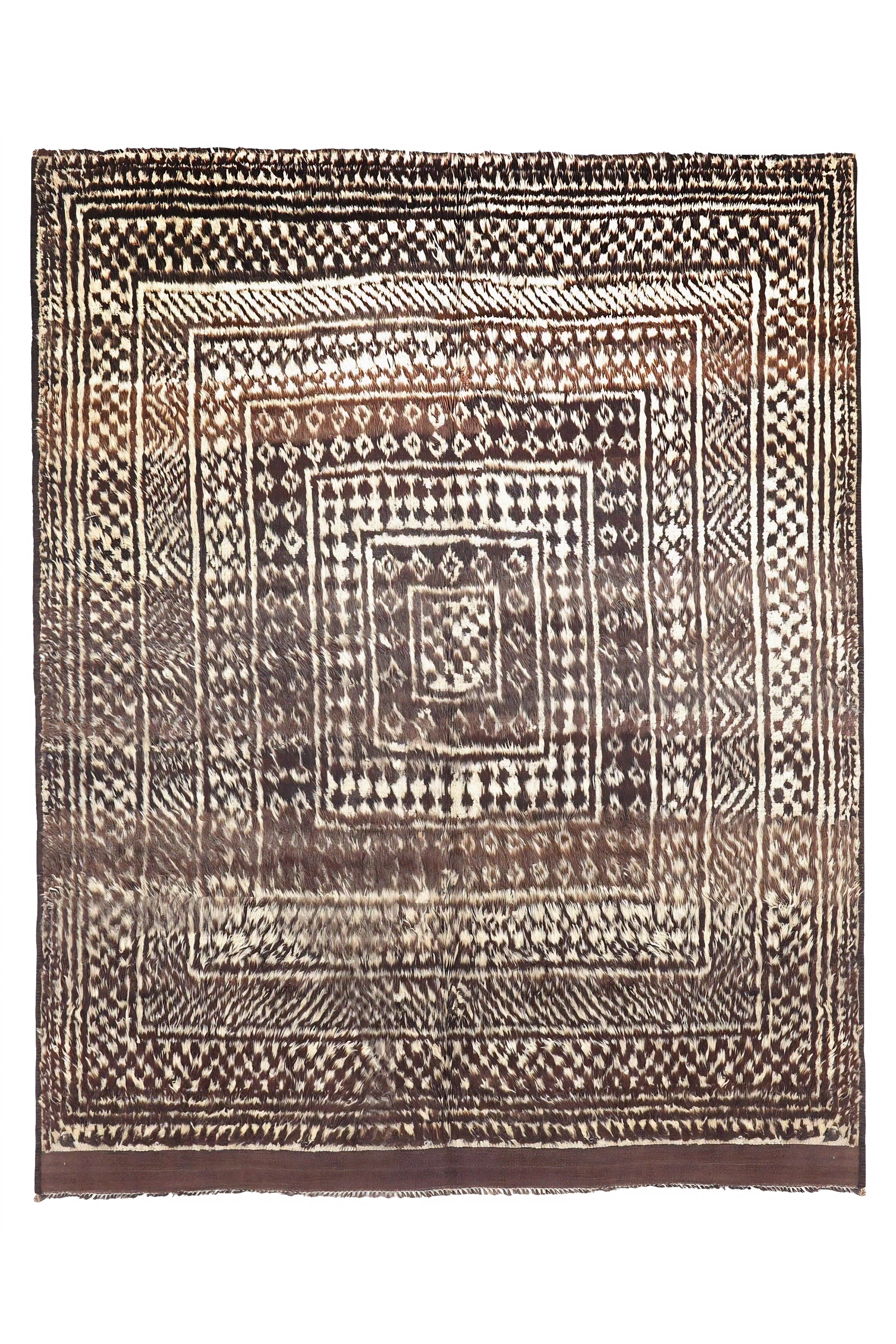 Antique Persian Gabbeh Tribal Rug 97698