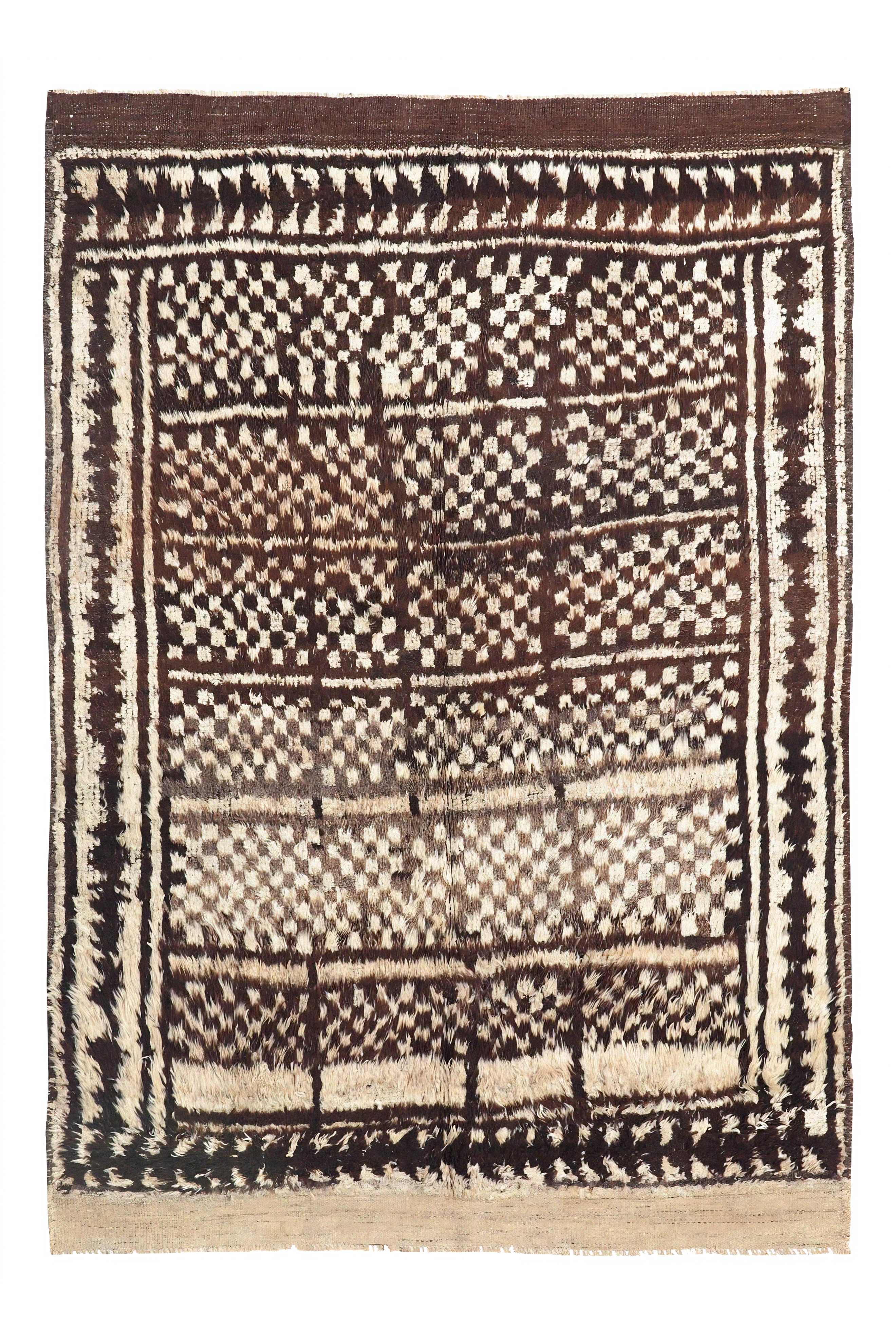 Antique Persian Gabbeh Tribal Rug 97700