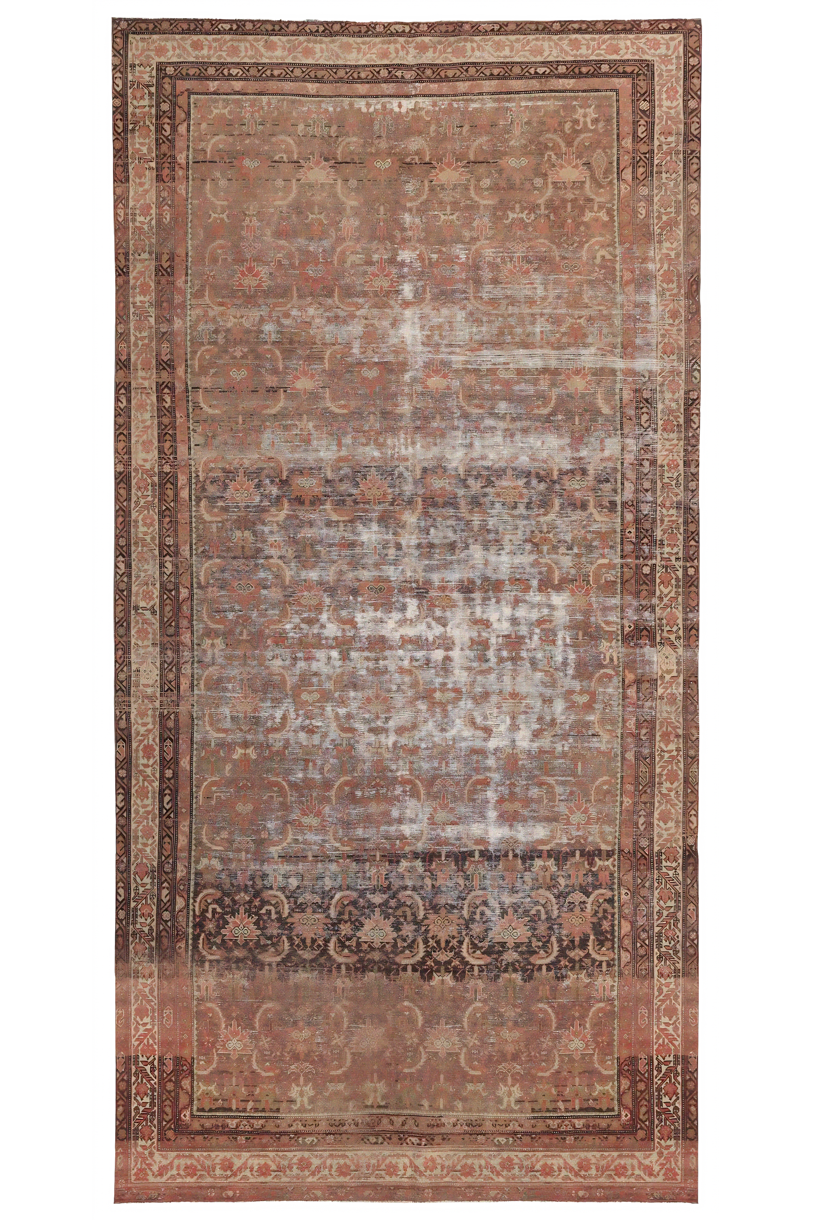 Antique Persian Malayer Traditional Rug 97715