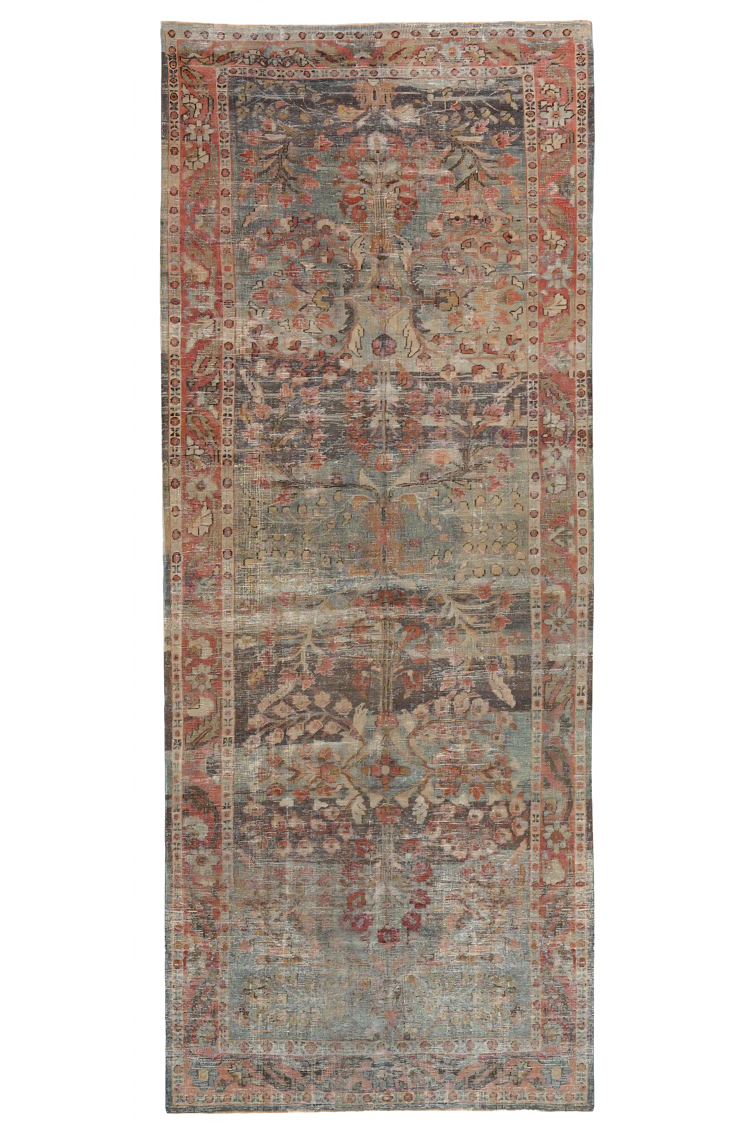 Antique Persian Mahal Traditional Rug 97716