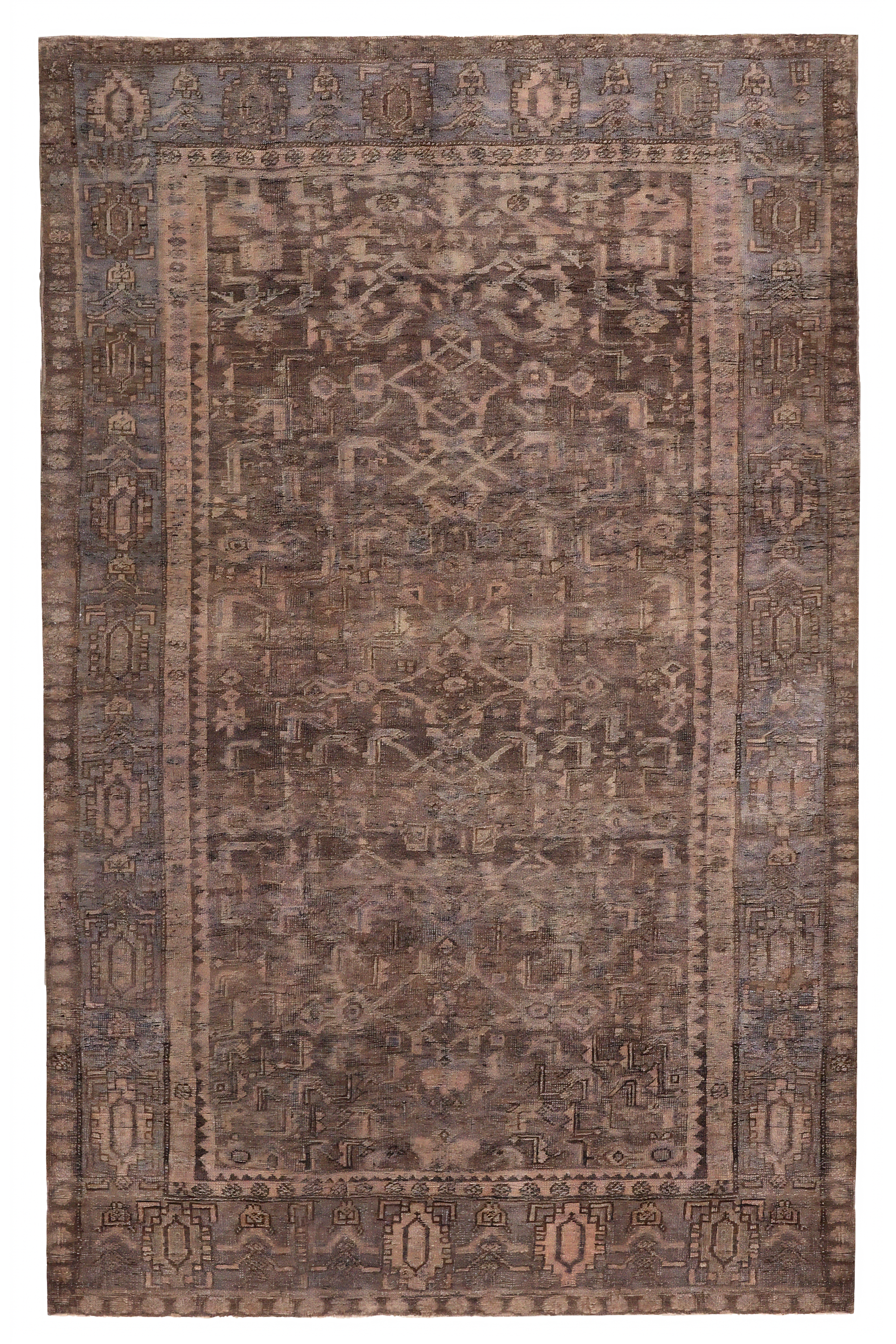 Antique Persian Bijar Traditional Rug 97718