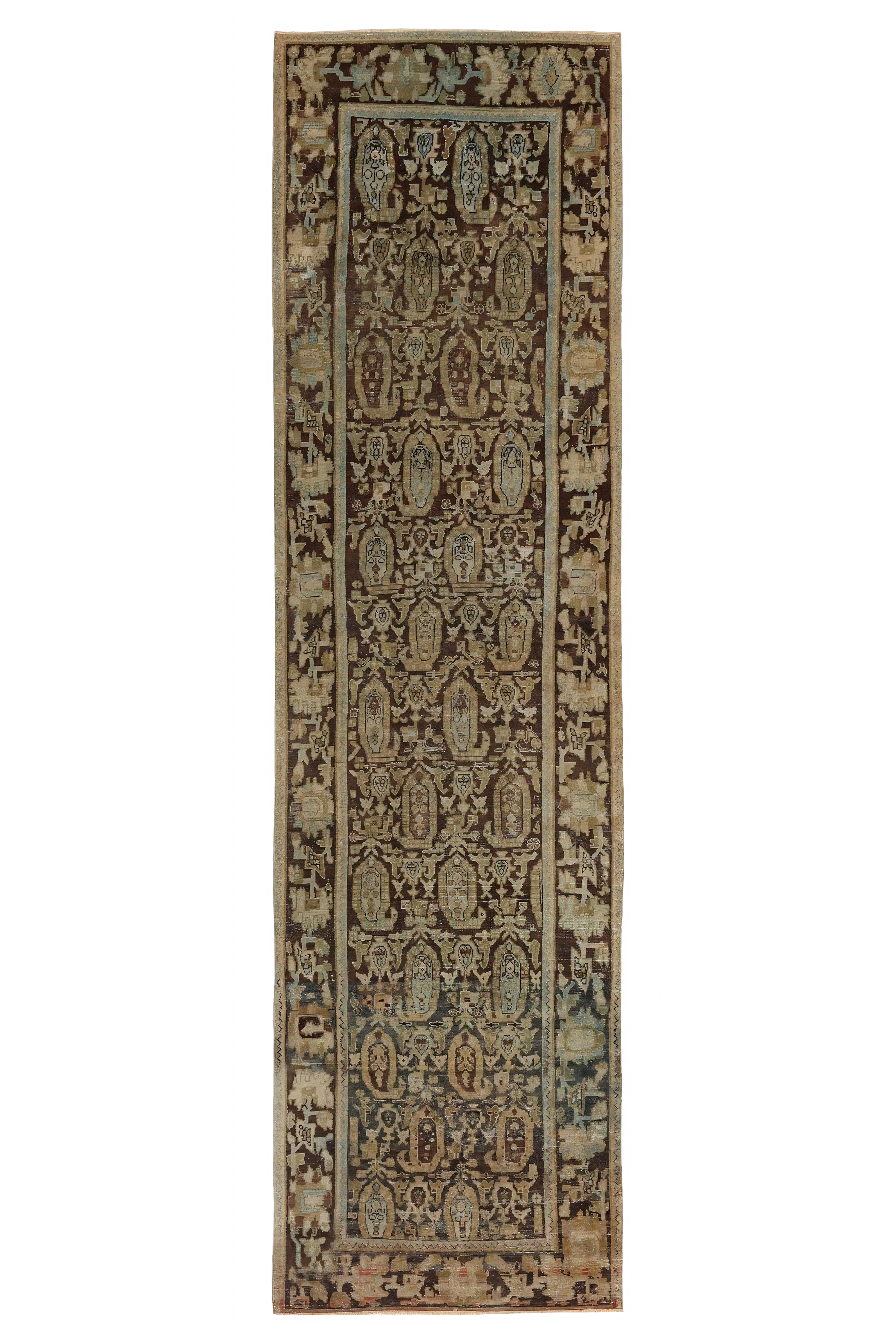 Antique Persian Malayer Traditional Rug 97719