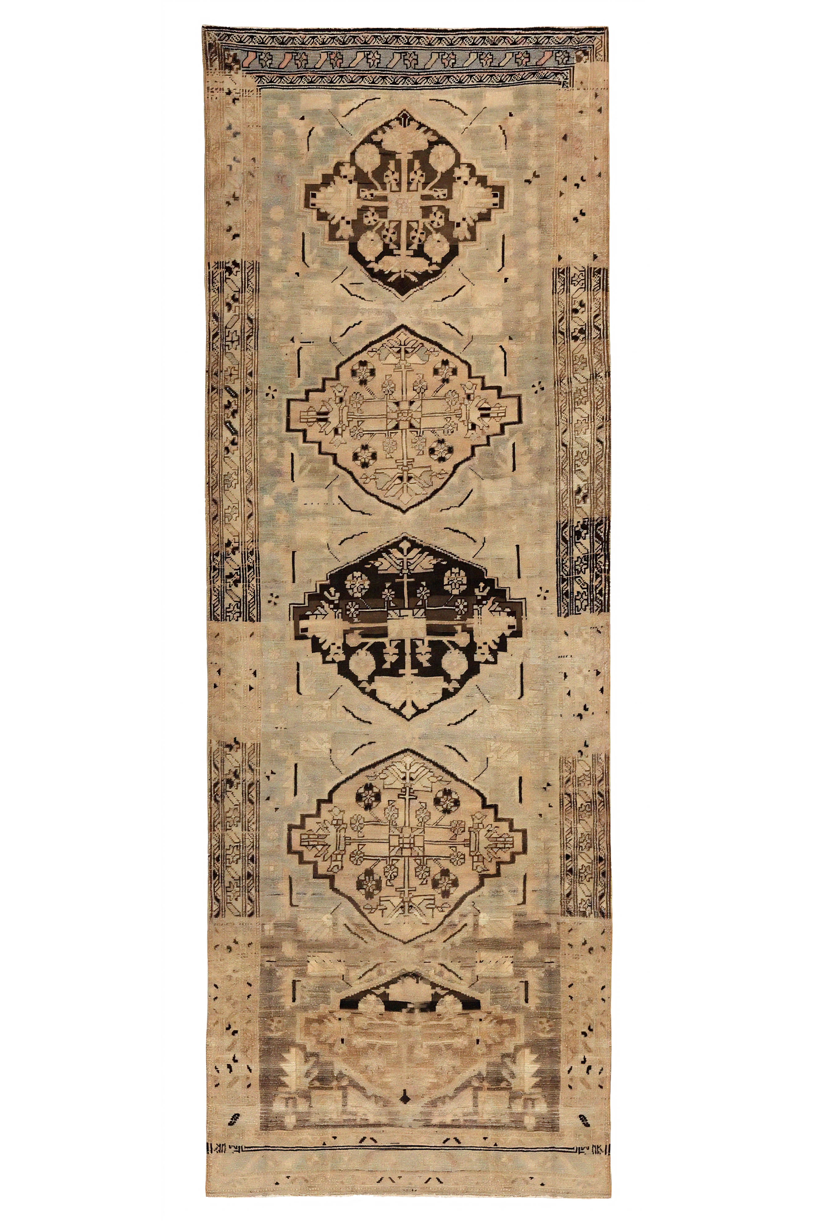 Antique Persian Azarbaijan Traditional Rug 97721