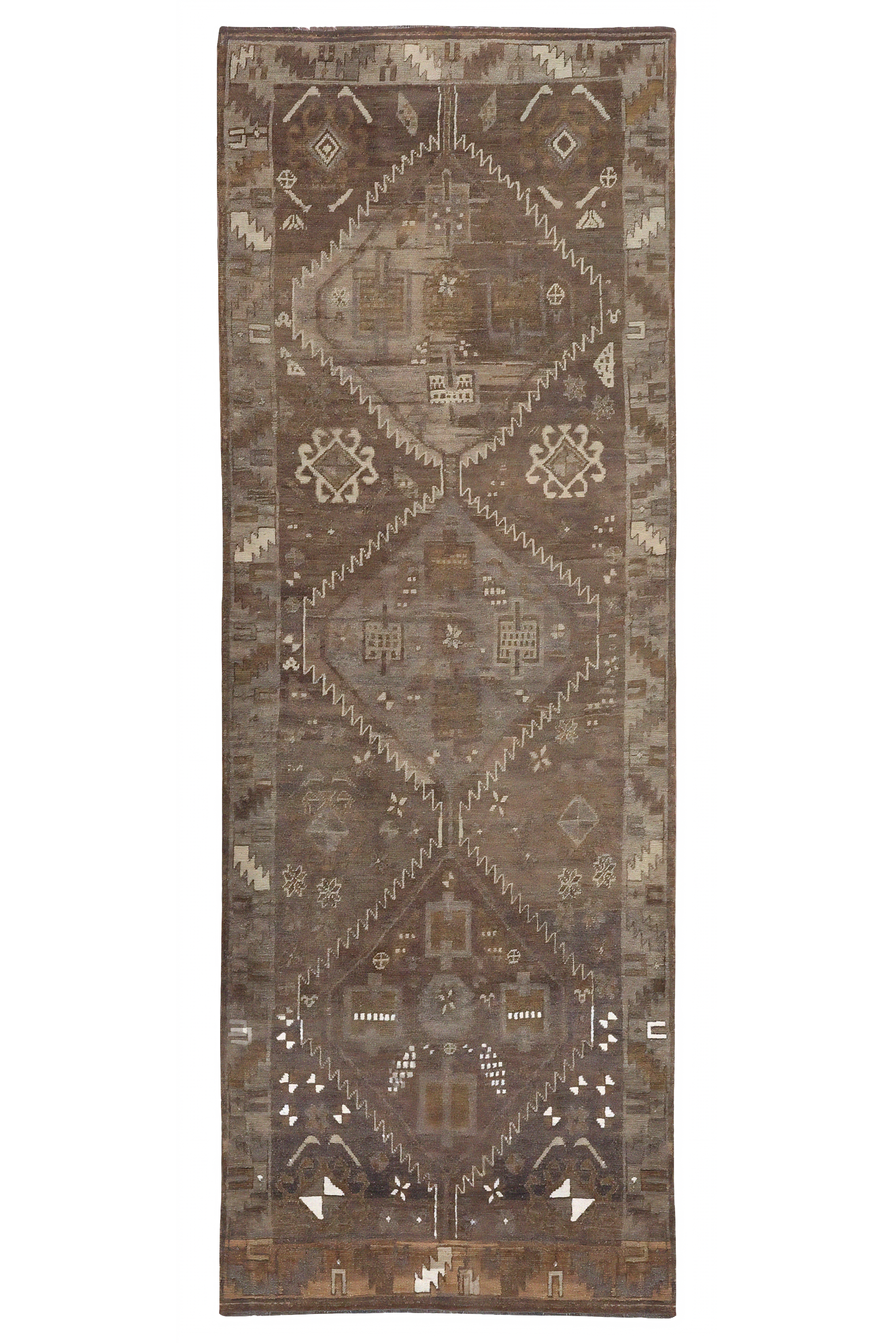 Antique Persian Azarbaijan Traditional Rug 97723