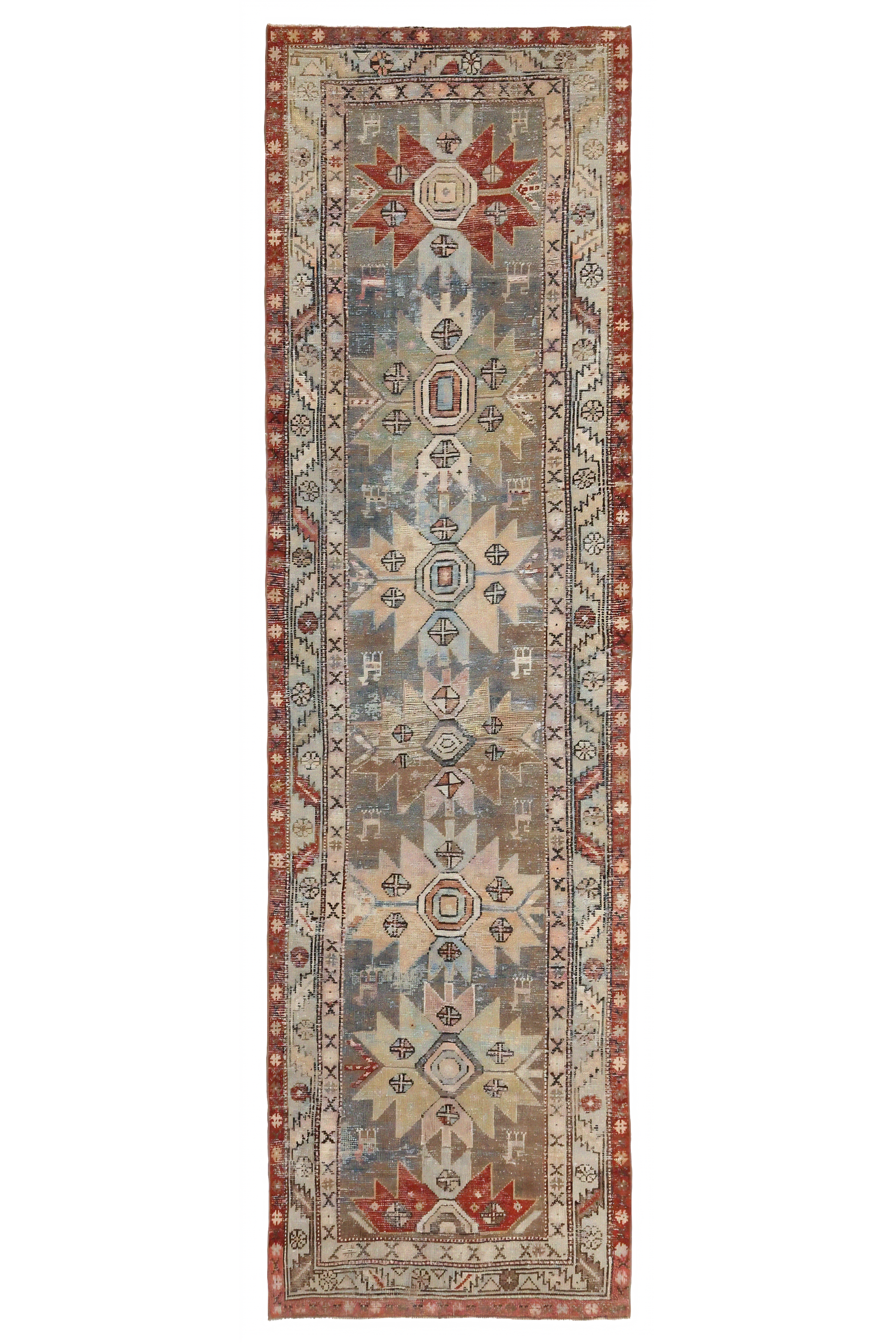 Antique Persian Azarbaijan Traditional Rug 97726