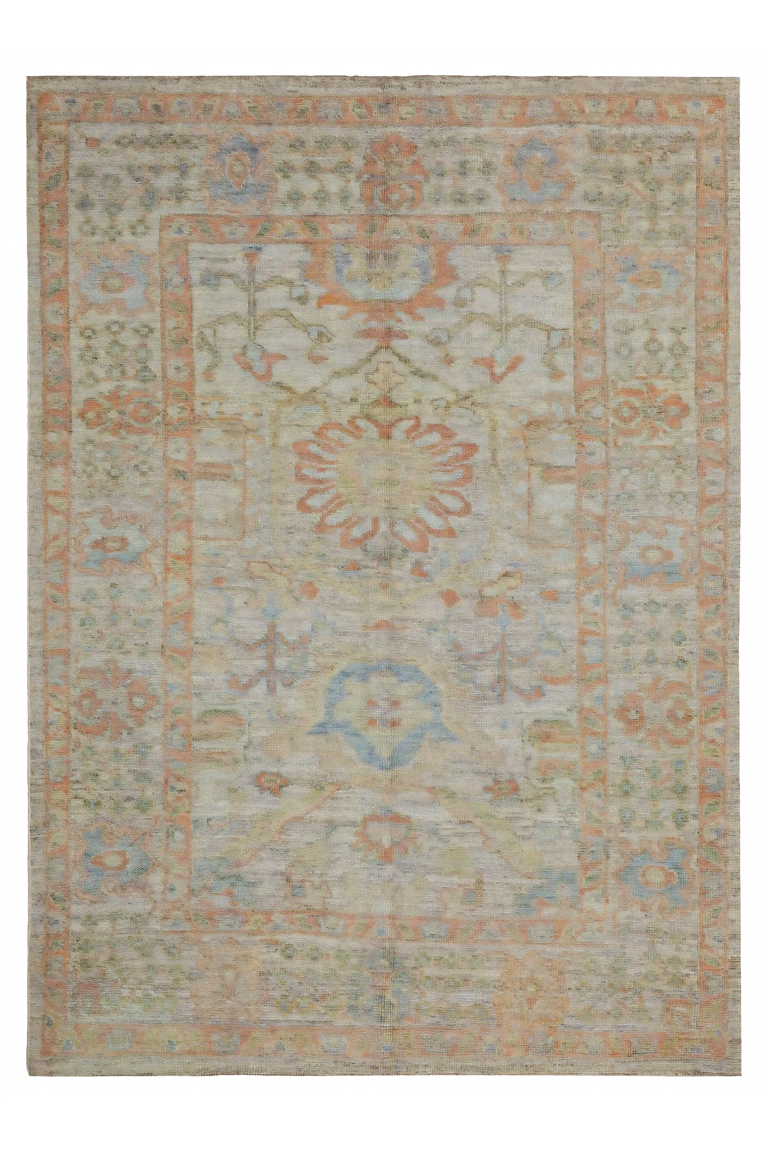 Turkey Oushak Traditional Rug 98561