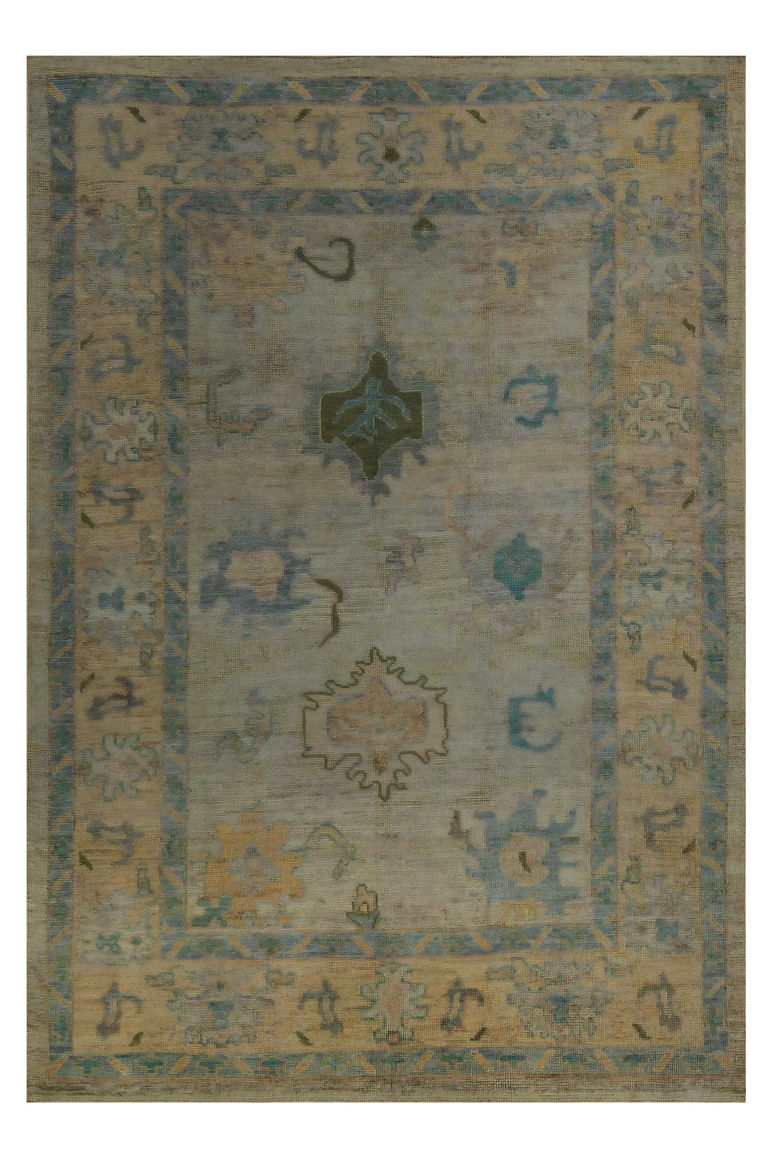 Turkey Oushak Traditional Rug 98703