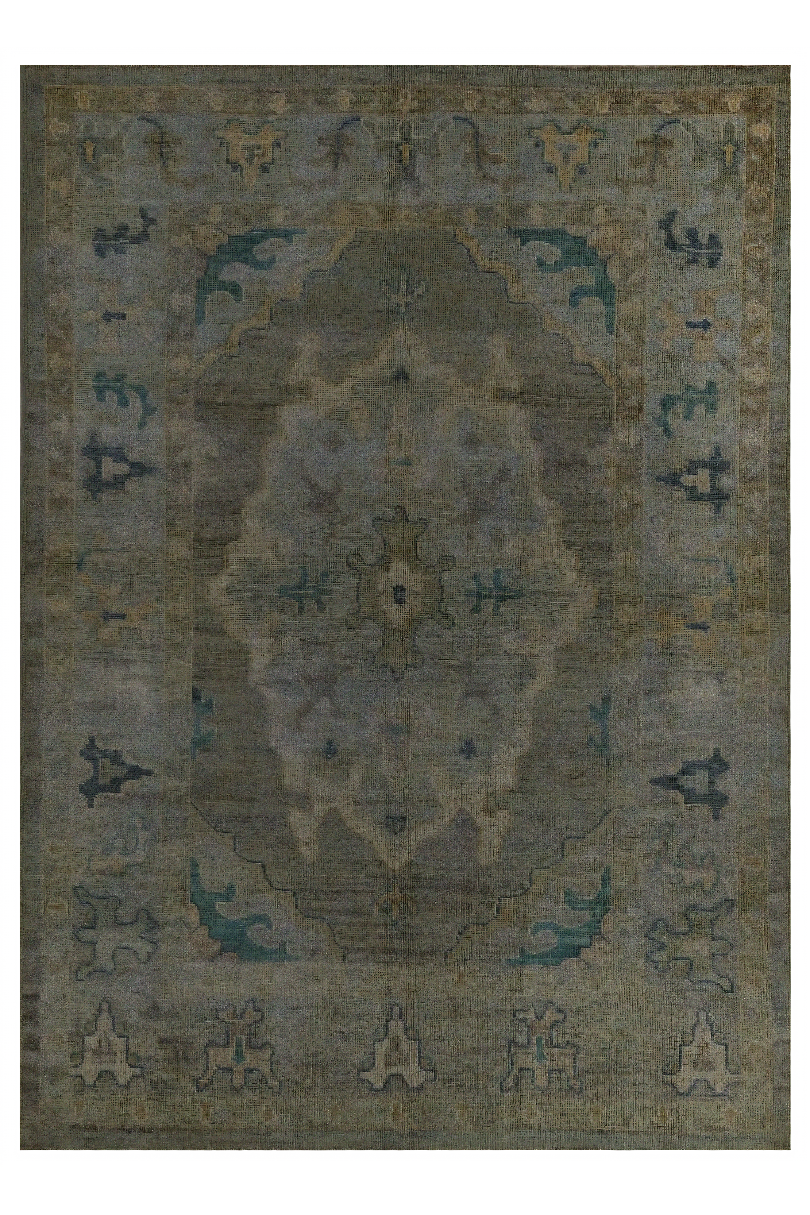 Turkey Oushak Traditional Rug 98983