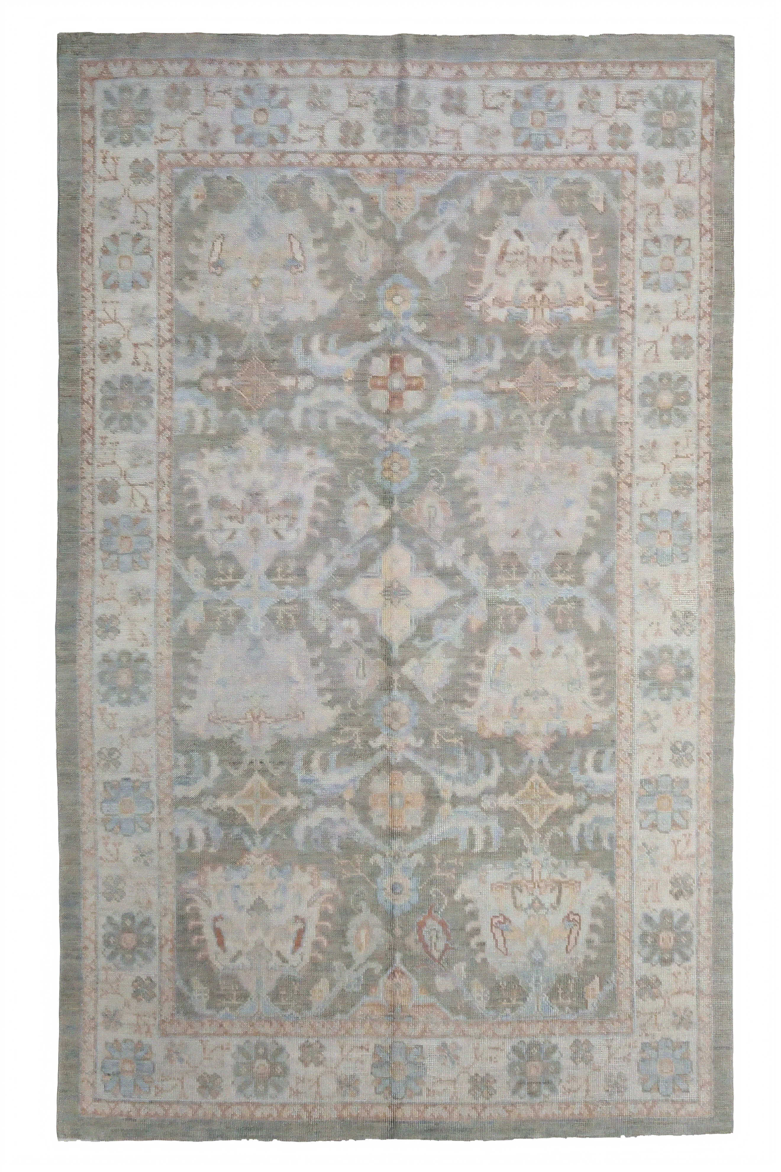 Turkey Oushak Traditional Rug 99043