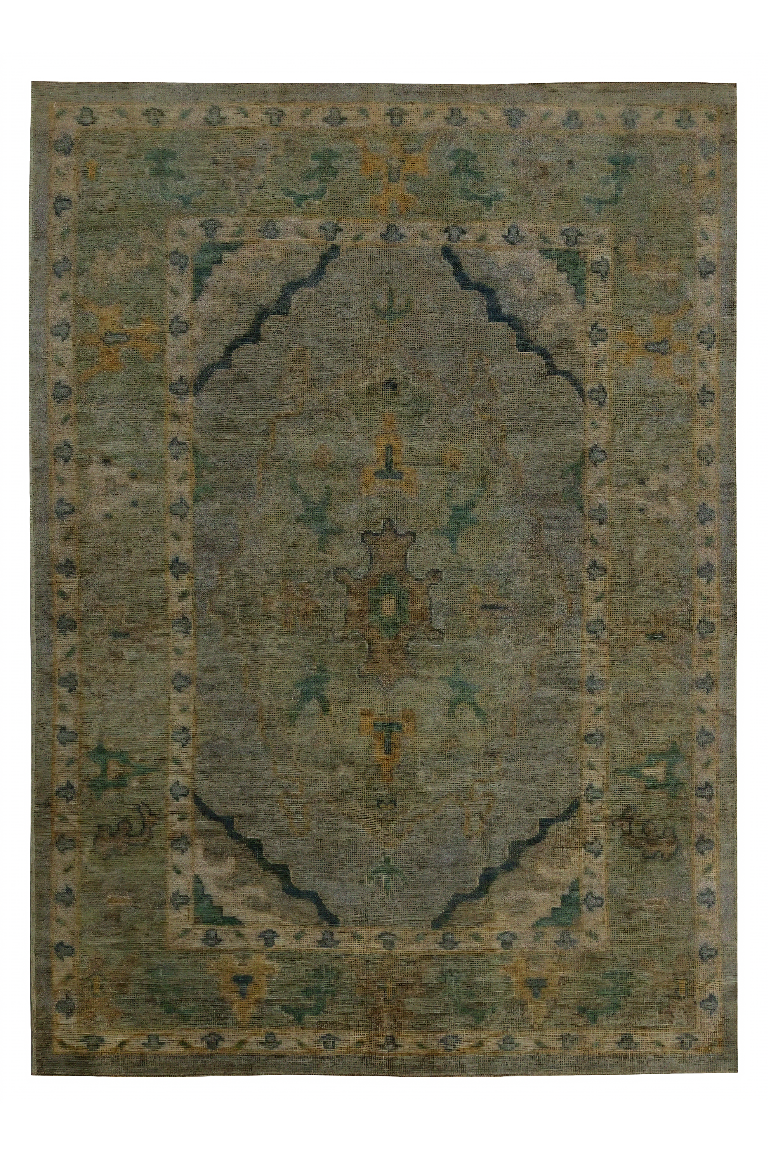 Turkey Oushak Traditional Rug 99051