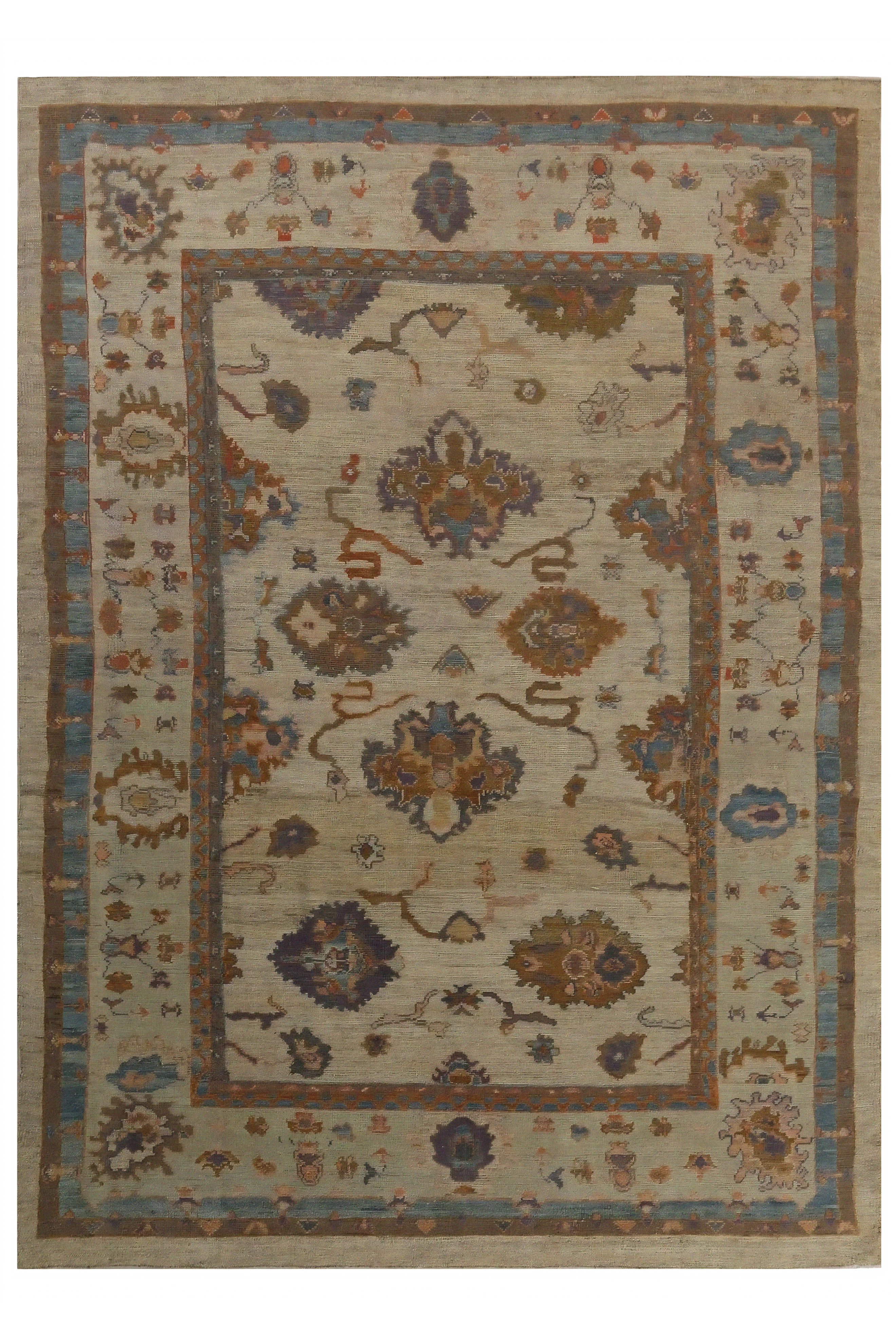 Turkey Oushak Traditional Rug 99094
