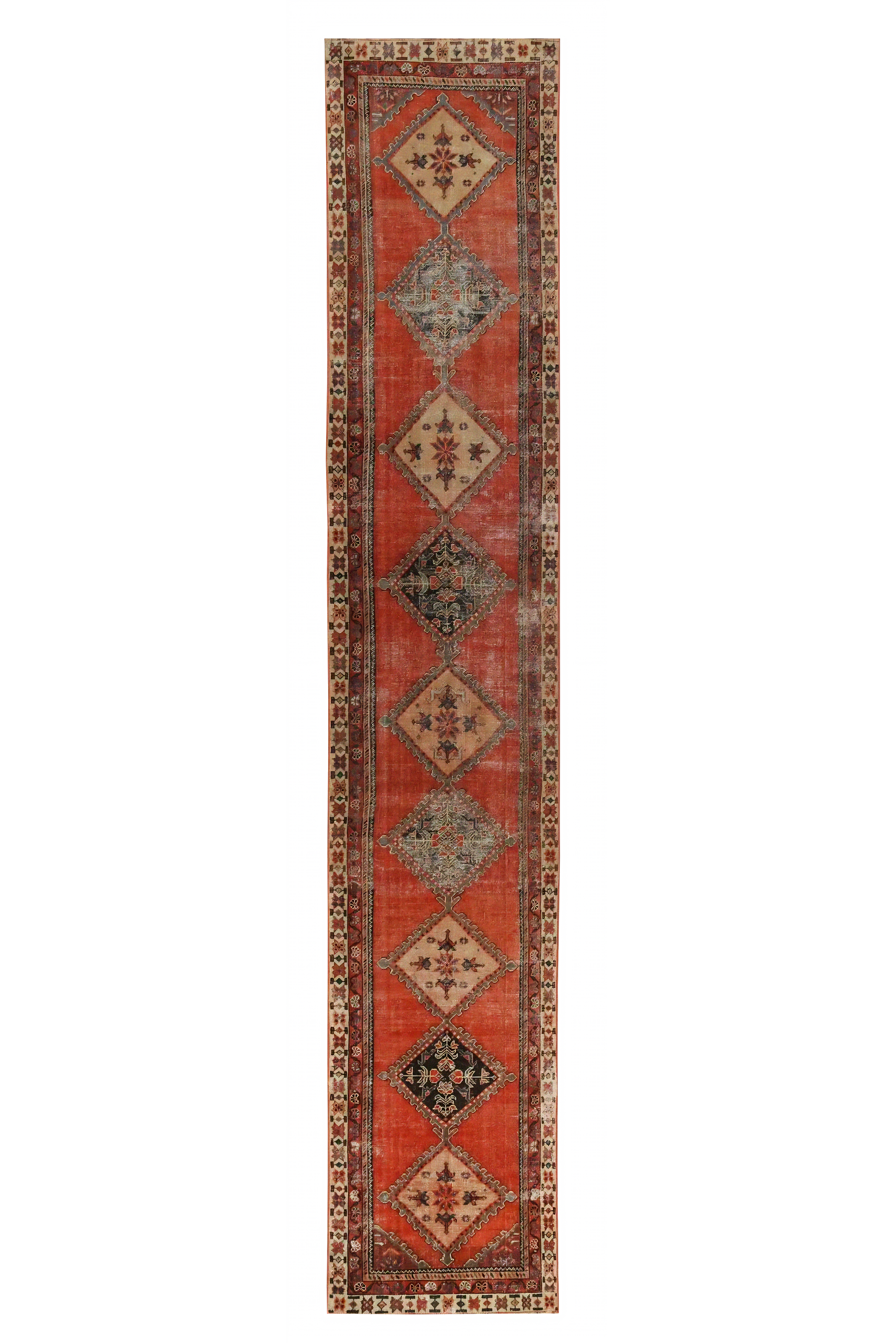 Antique Persian Hamadan Traditional Rug 99388